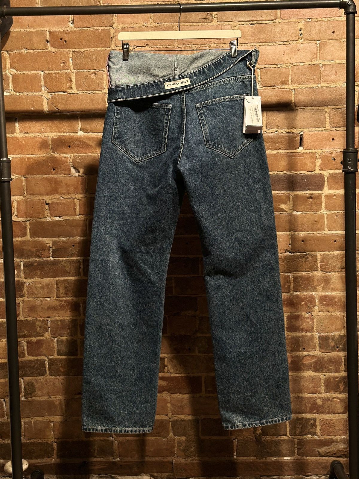 Y/Project Y-Project Asymmetrical Jeans Size US 32 / EU 48 - 3 Thumbnail