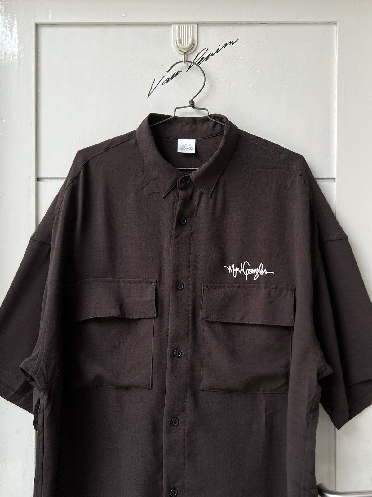 Other Mark Gonzales Brown Boxy Outer Shirt Size US XL / EU 56 / 4 - 10 Thumbnail
