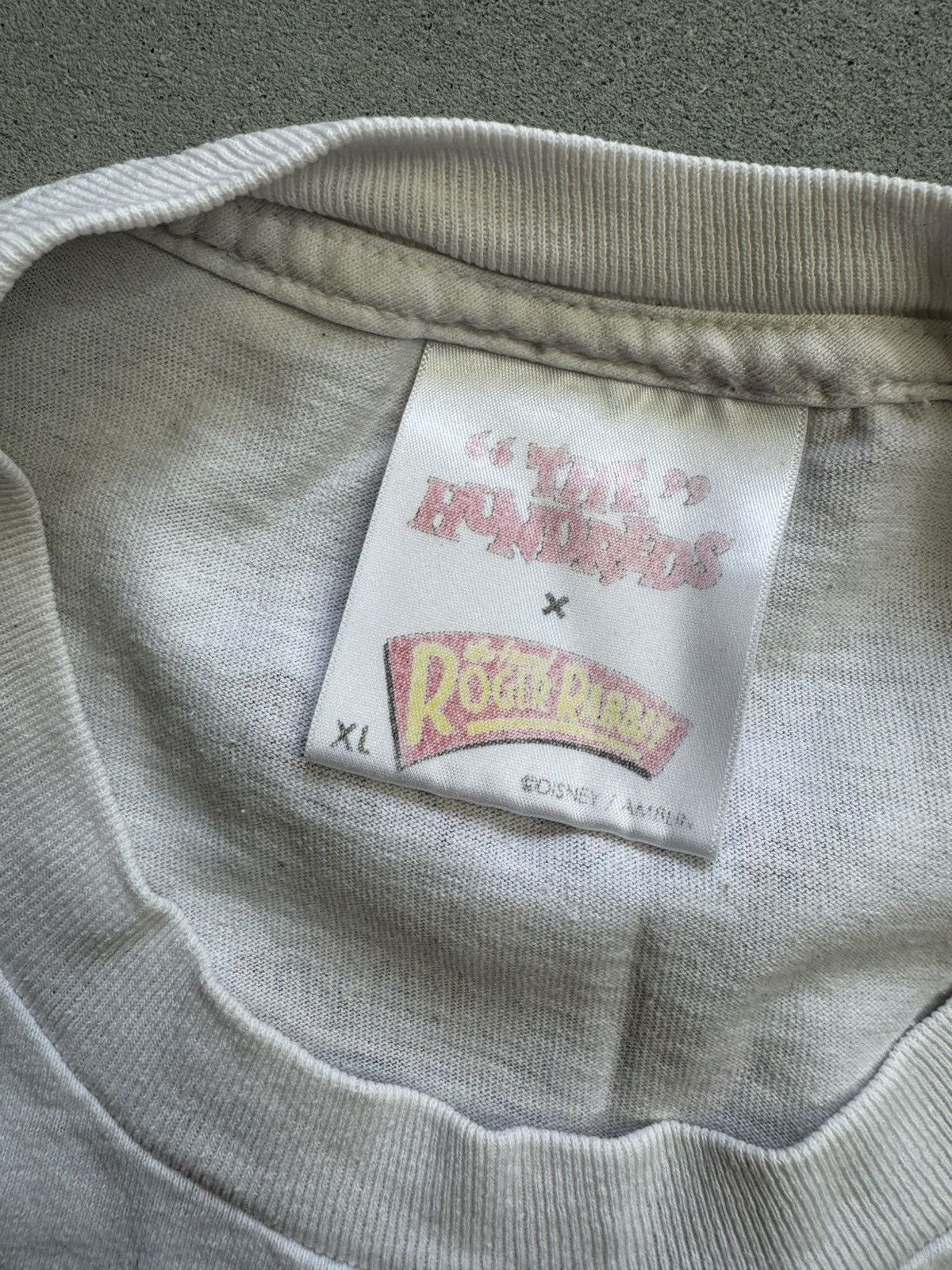 Disney The Hundreds x Roger Rabbit T-shirt,Front Rabbit embroidery Size US XL / EU 56 / 4 - 4 Thumbnail