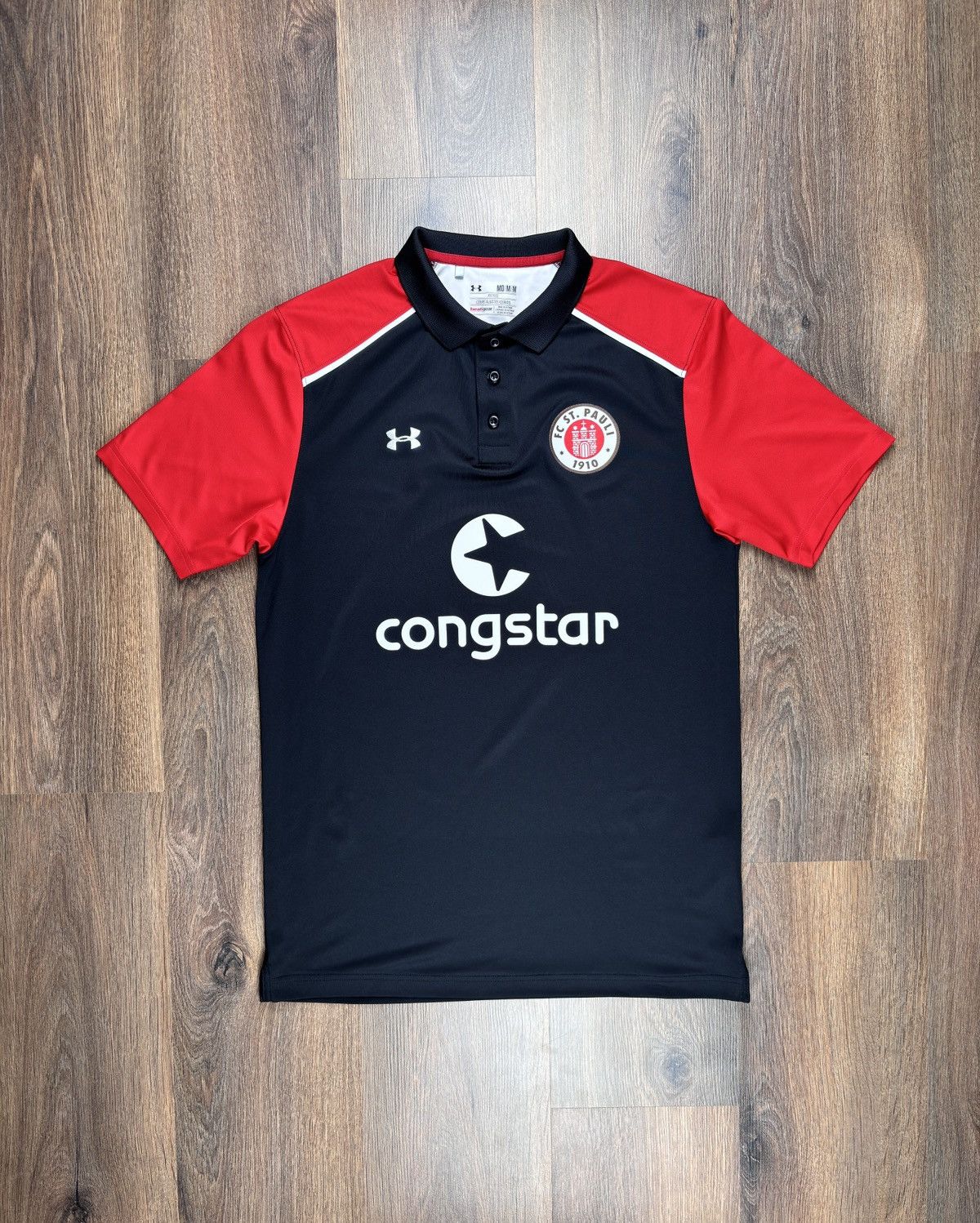 Under Armour St. Pauli FC 2016 Jersey Shirt Under Armour Black Size M Size US M / EU 48-50 / 2 - 1 Thumbnail