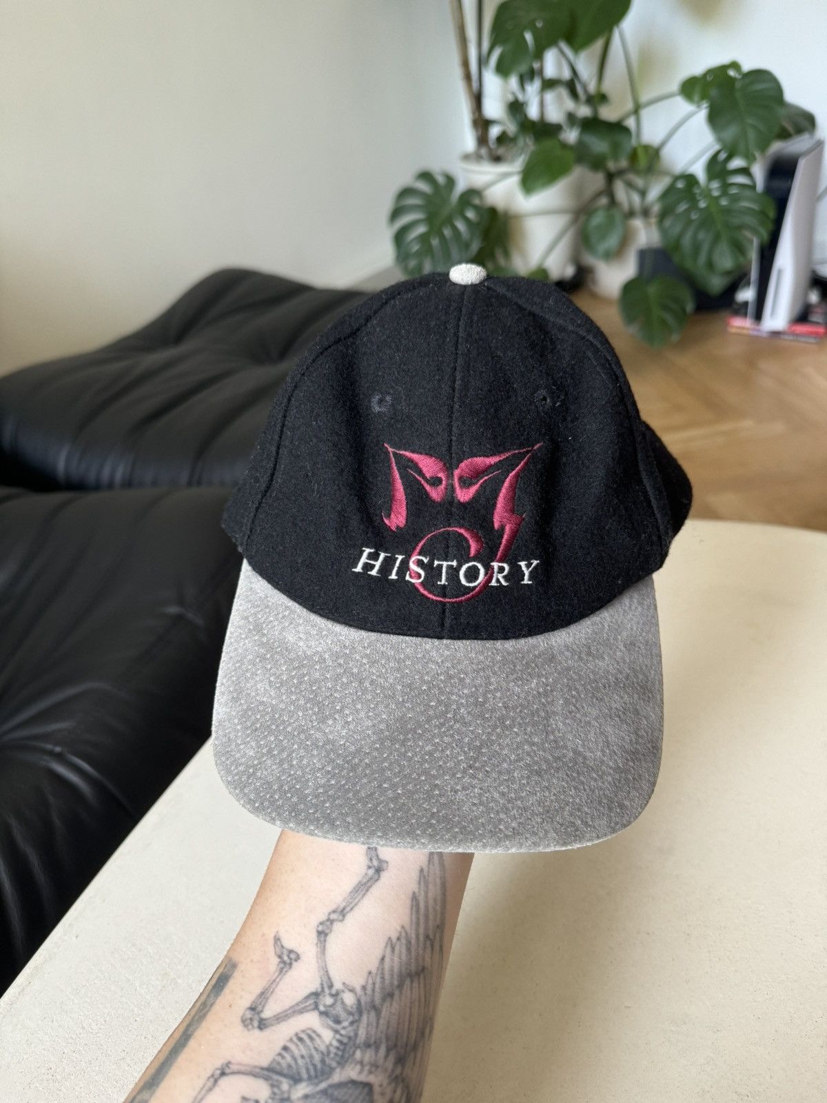 Band Tees Vintage 90s Michael Jackson King Of Pop Band Hat Snapback Size ONE SIZE - 1 Thumbnail