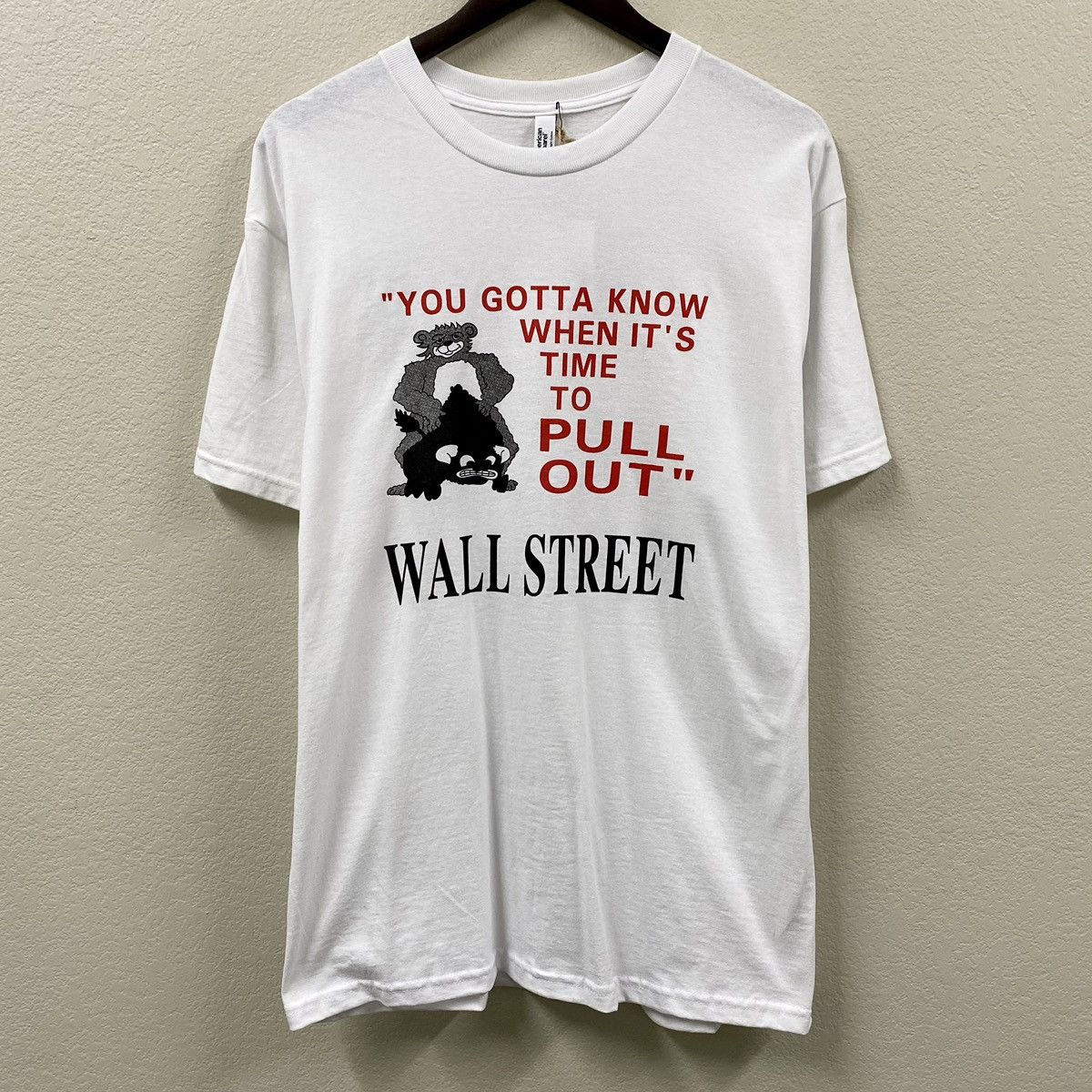 2022 FANTASY EXPLOSION WALL STREET PULL OUT T-SHIRT (L)