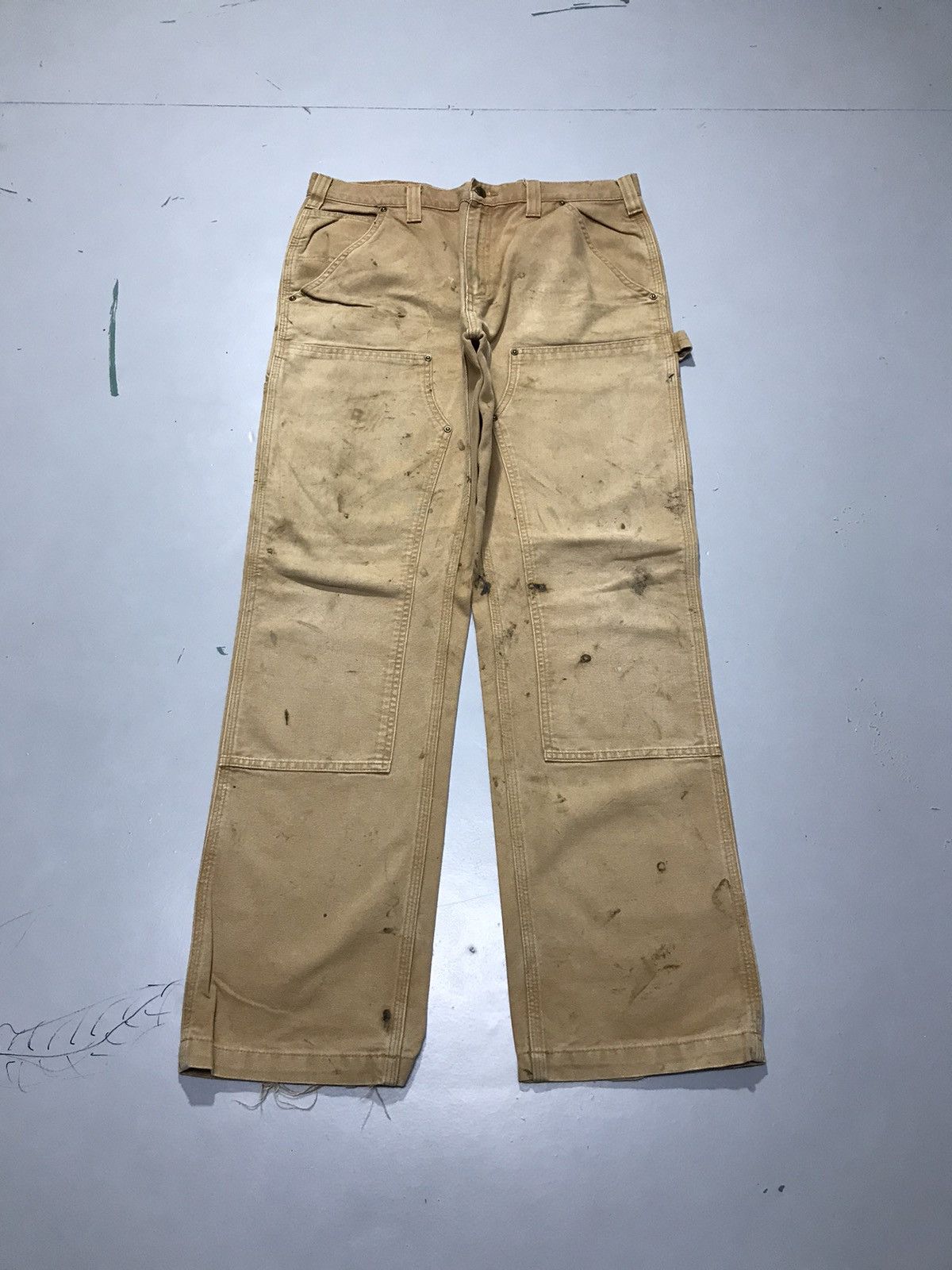 Carhartt Vintage Carhartt dusty double knee workwear Size US 36 / EU 52 - 1 Thumbnail
