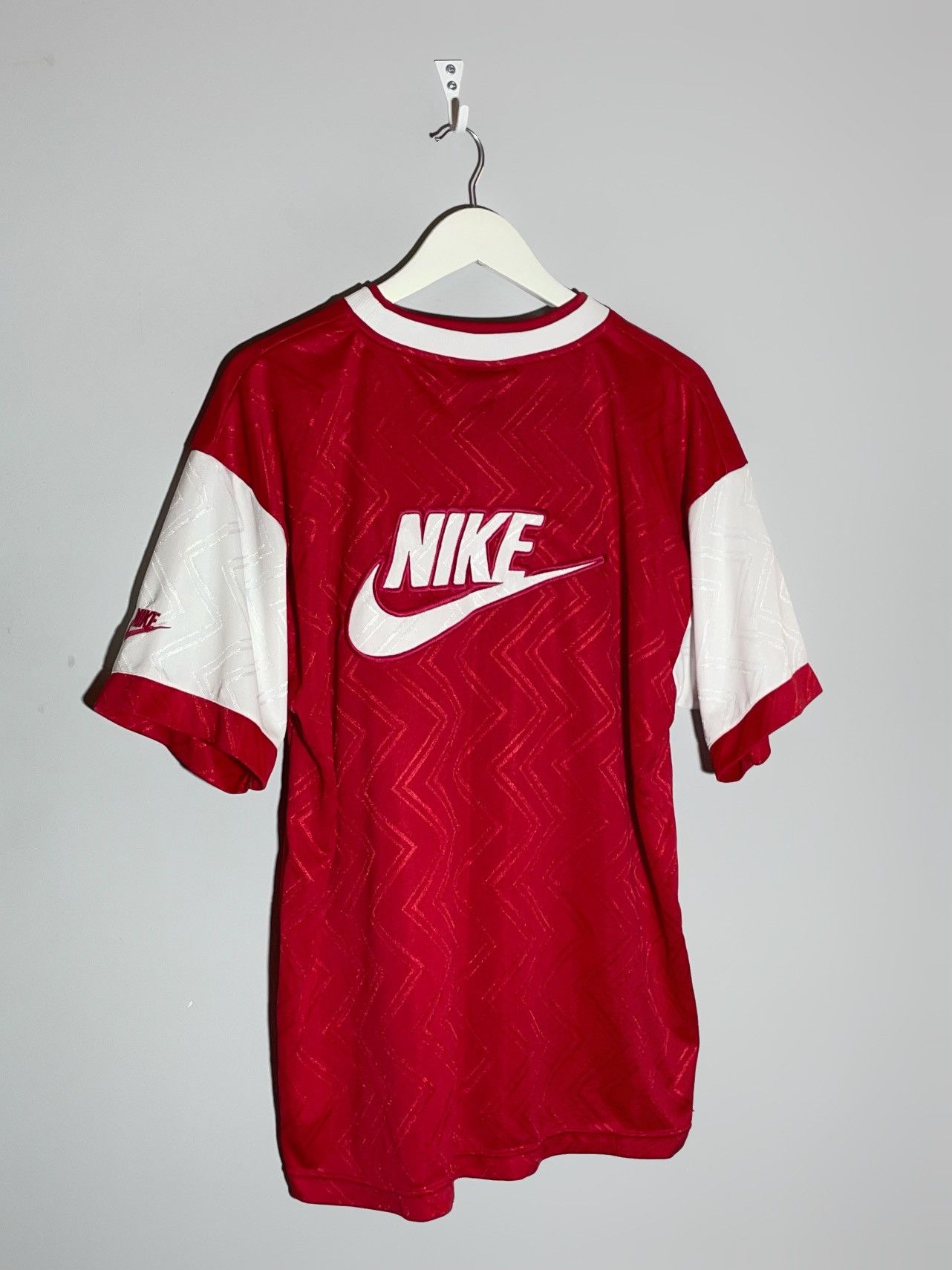 Nike × Vintage Arsenal FC Nike Vintage 90’s Centre Logo Football Shirt Size US XL / EU 56 / 4 - 7 Thumbnail