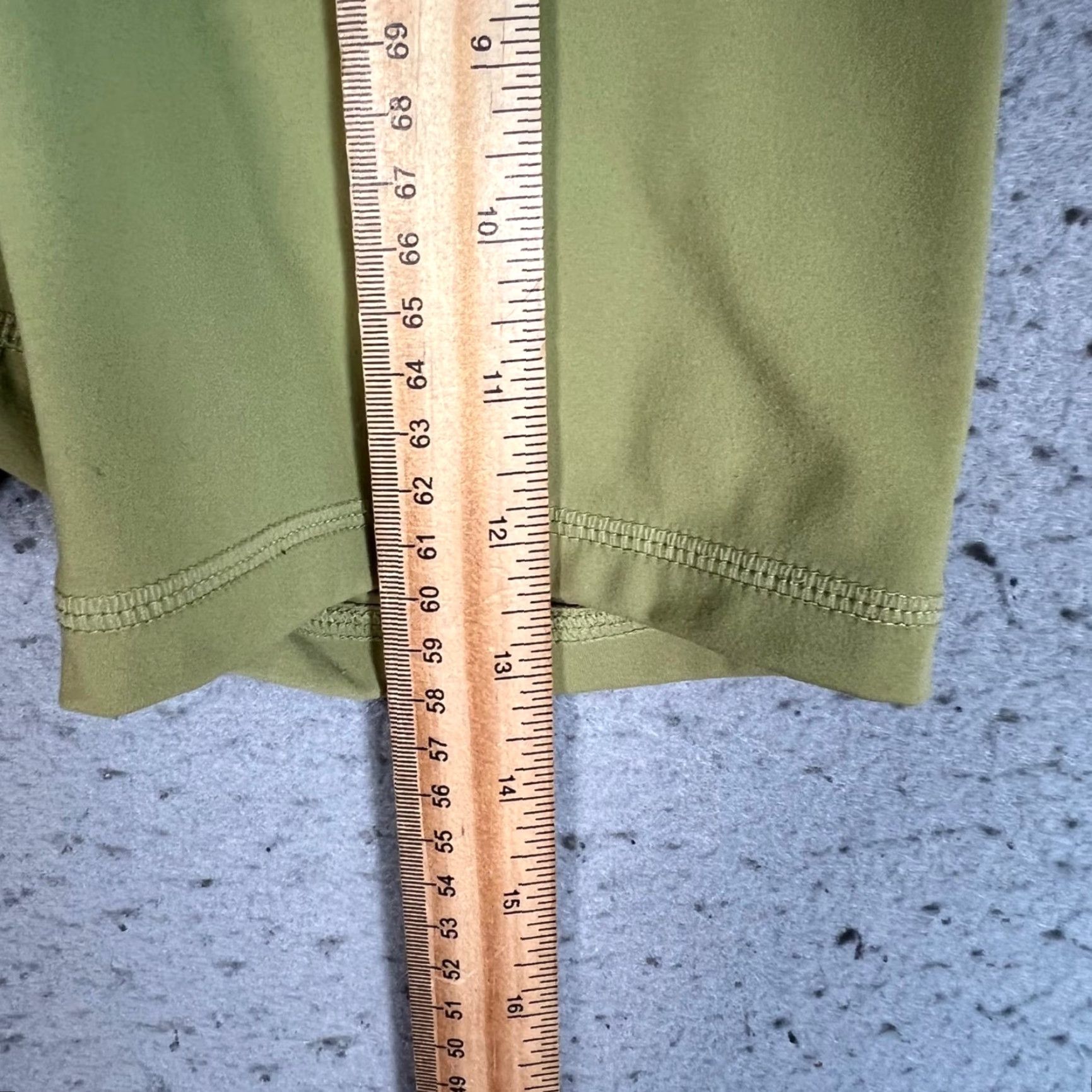 Vintage Tala Womens Size Small High-Waisted Green Active Biker Shorts Athletic Gym Size 28" / US 6 / IT 42 - 6 Thumbnail