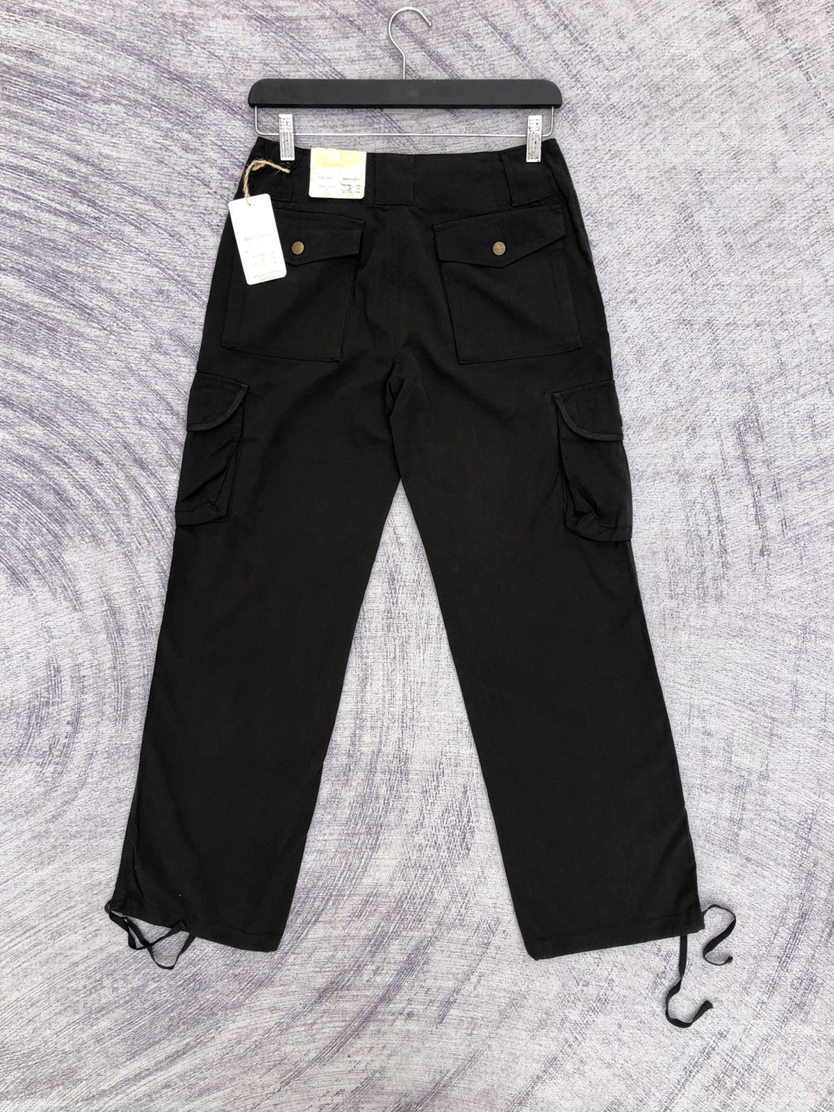 Other Black Cargo Pants Multipocket Tactical Soft Fabric Size US 27 - 12 Thumbnail