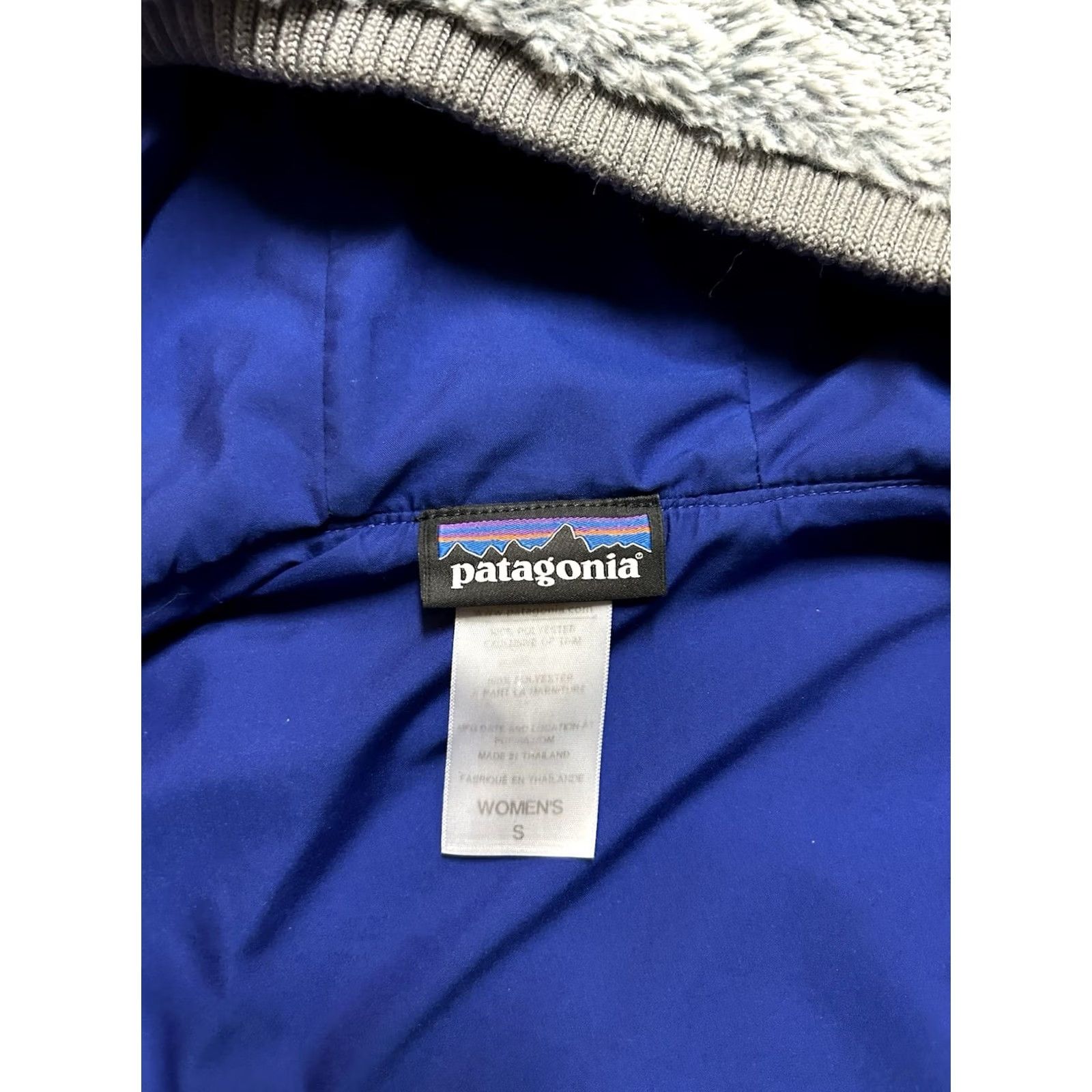 Patagonia Patagonia Vest Hooded Fleece Gray Women's Small Conejo Full Zip Hooded Pockets Reversible Winter Slim Fit Casual Size S / US 4 / IT 40 - 4 Thumbnail