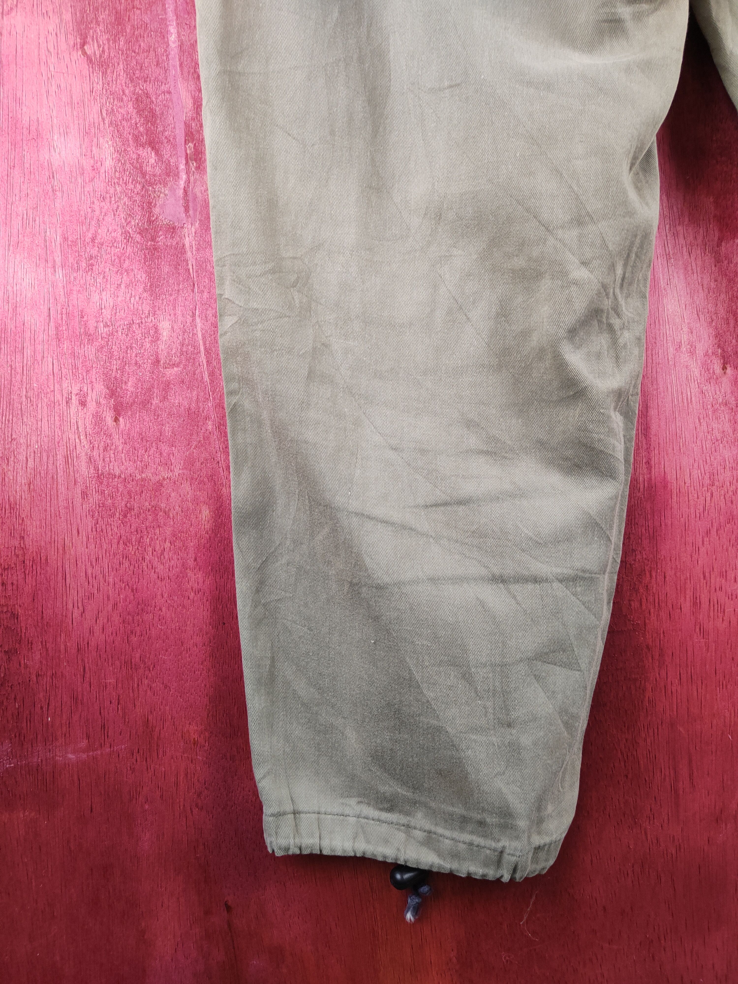 Japanese Brand VINTAGE Gueho Wear Dark Olive Faded Cargo Pants N#33 Size US 32 / EU 48 - 10 Thumbnail