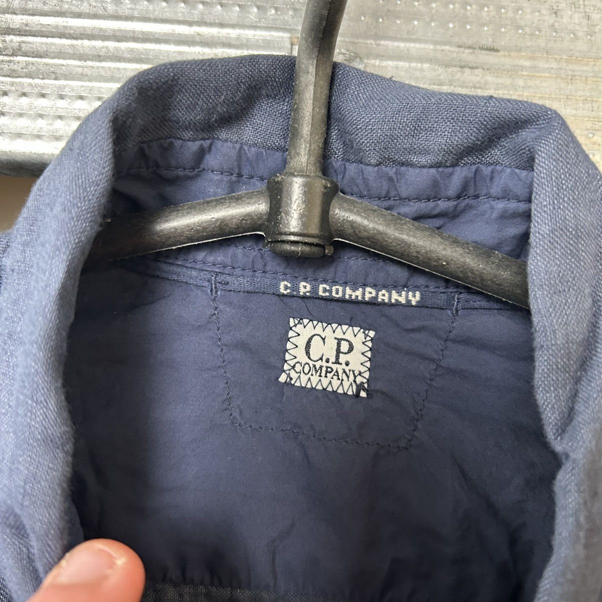 C.P. Company Luxury C.P. Company Small Logo Streetwear y2k button shirt Size US S / EU 44-46 / 1 - 6 Thumbnail