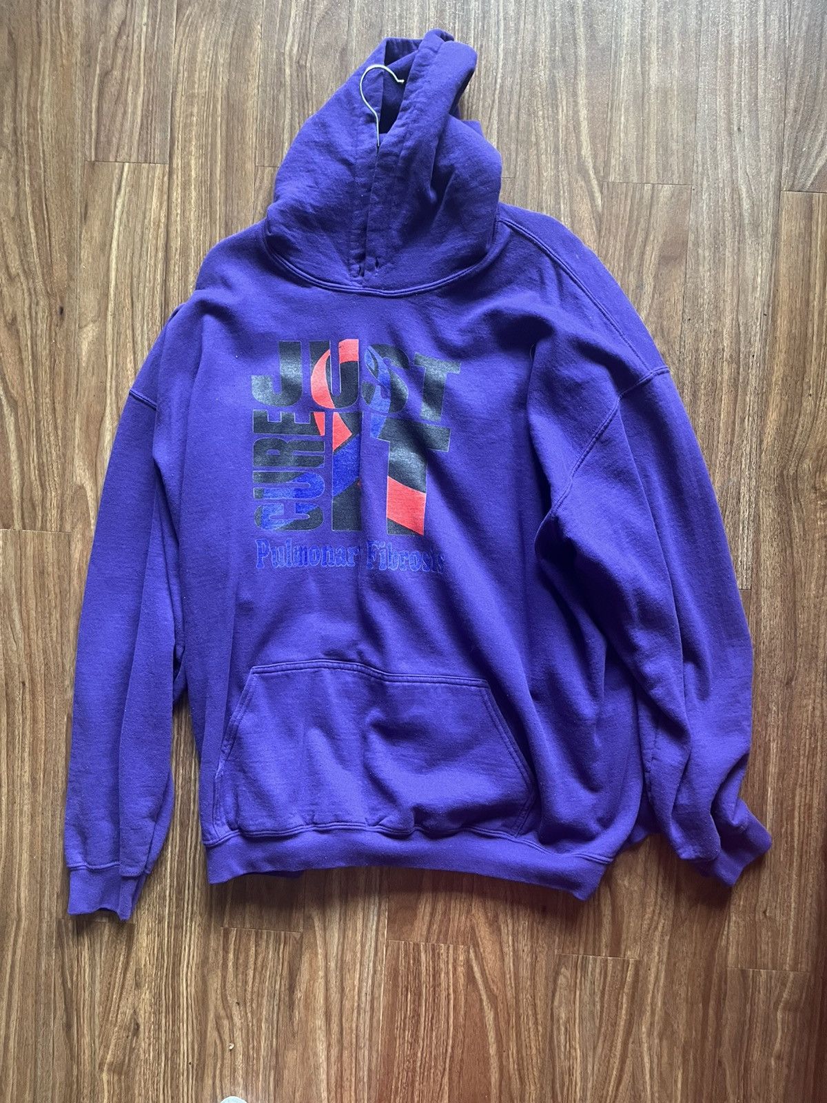 Other Purple Just Cure It Hoodie - Size XL #indie #skater Size US XL / EU 56 / 4 - 1 Thumbnail