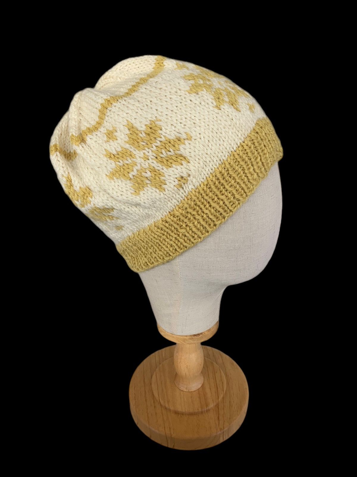 Japanese Brand × Kapital × Vintage Crochet Knitted Rare Design Beanie Hats Size ONE SIZE - 2 Thumbnail