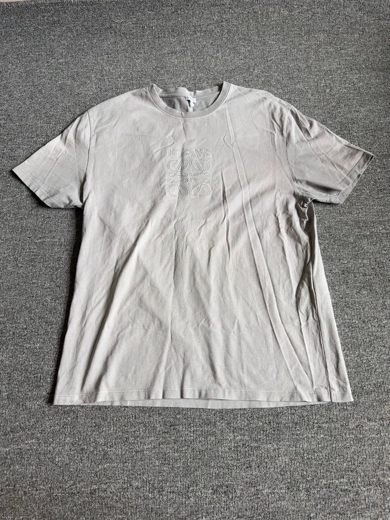 Loewe LOEWE Loose cotton printed T-shirt Size US L / EU 52-54 / 3 - 1 Thumbnail