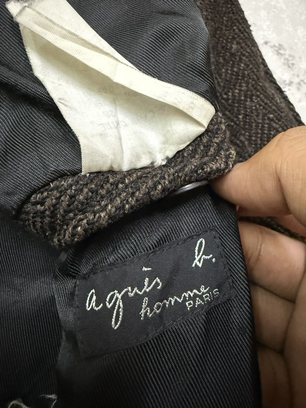 agnes b. AGNES. B Wool Long Jacket Size US M / EU 48-50 / 2 - 8 Thumbnail