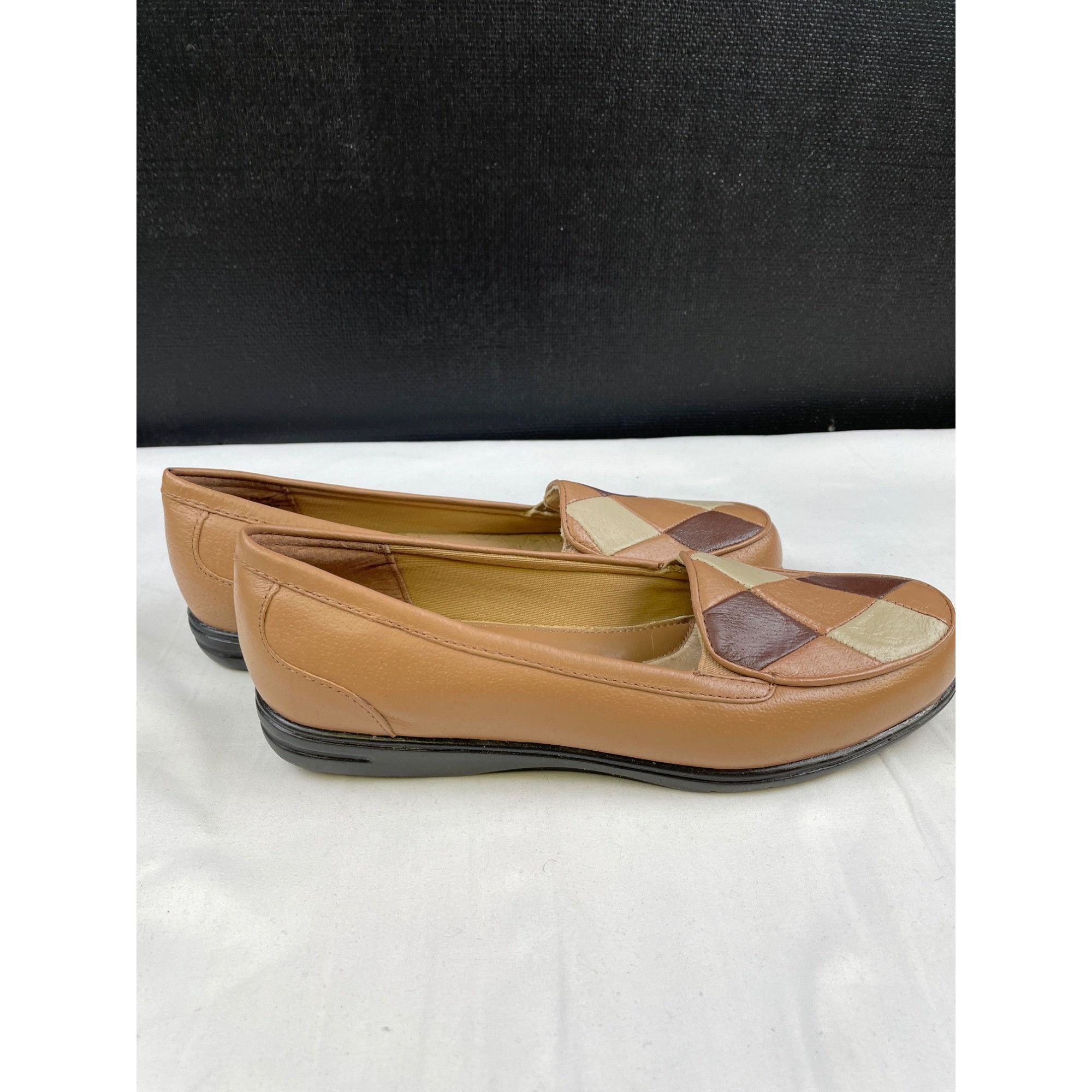 Other Dr Scholls Women's Leather Tan/Multi Shoes, Slip on/ Flats Size US 7.5 / IT 37.5 - 5 Thumbnail