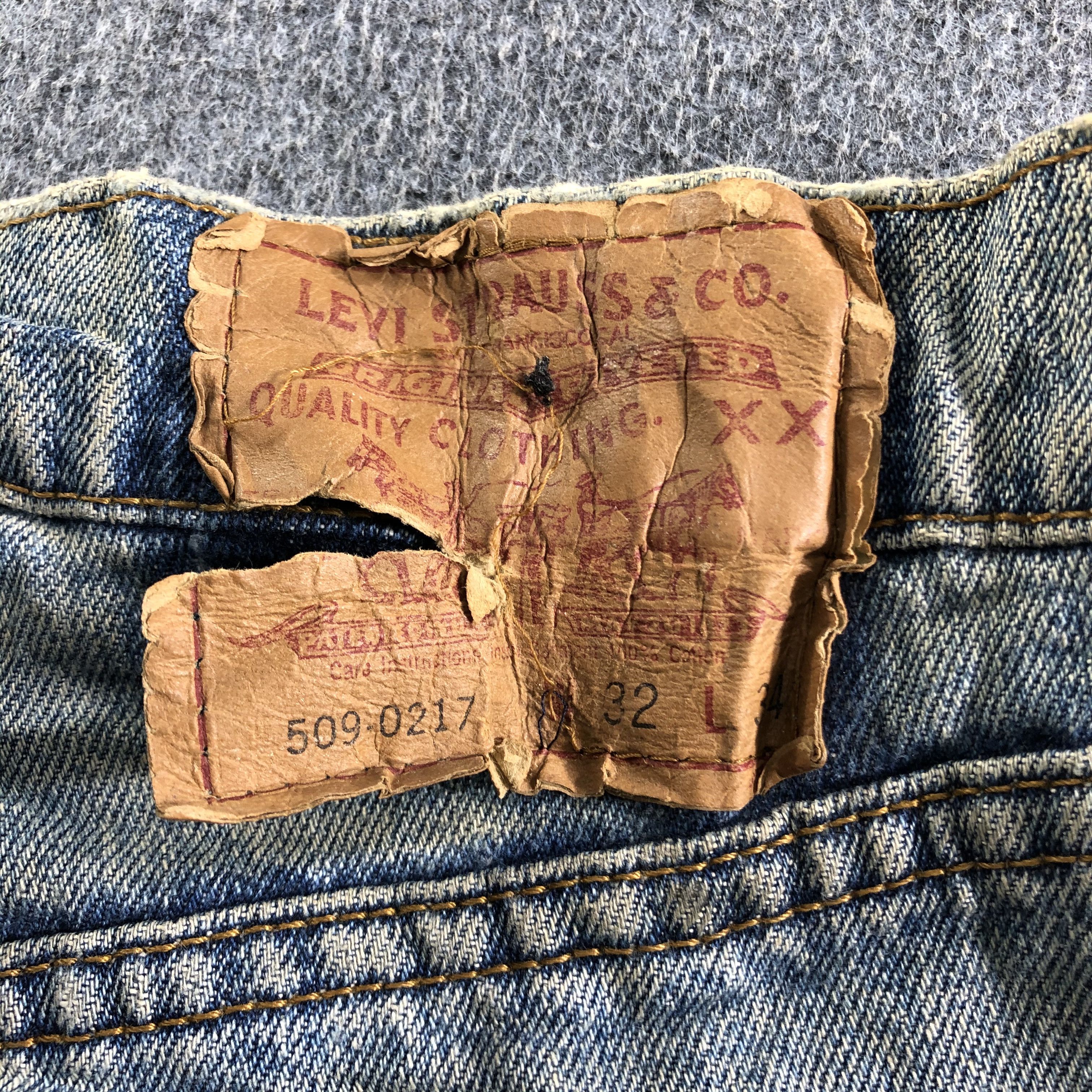 Levi's 90s Vintage Levis 509 Jeans-J3560 Size US 31 - 5 Thumbnail