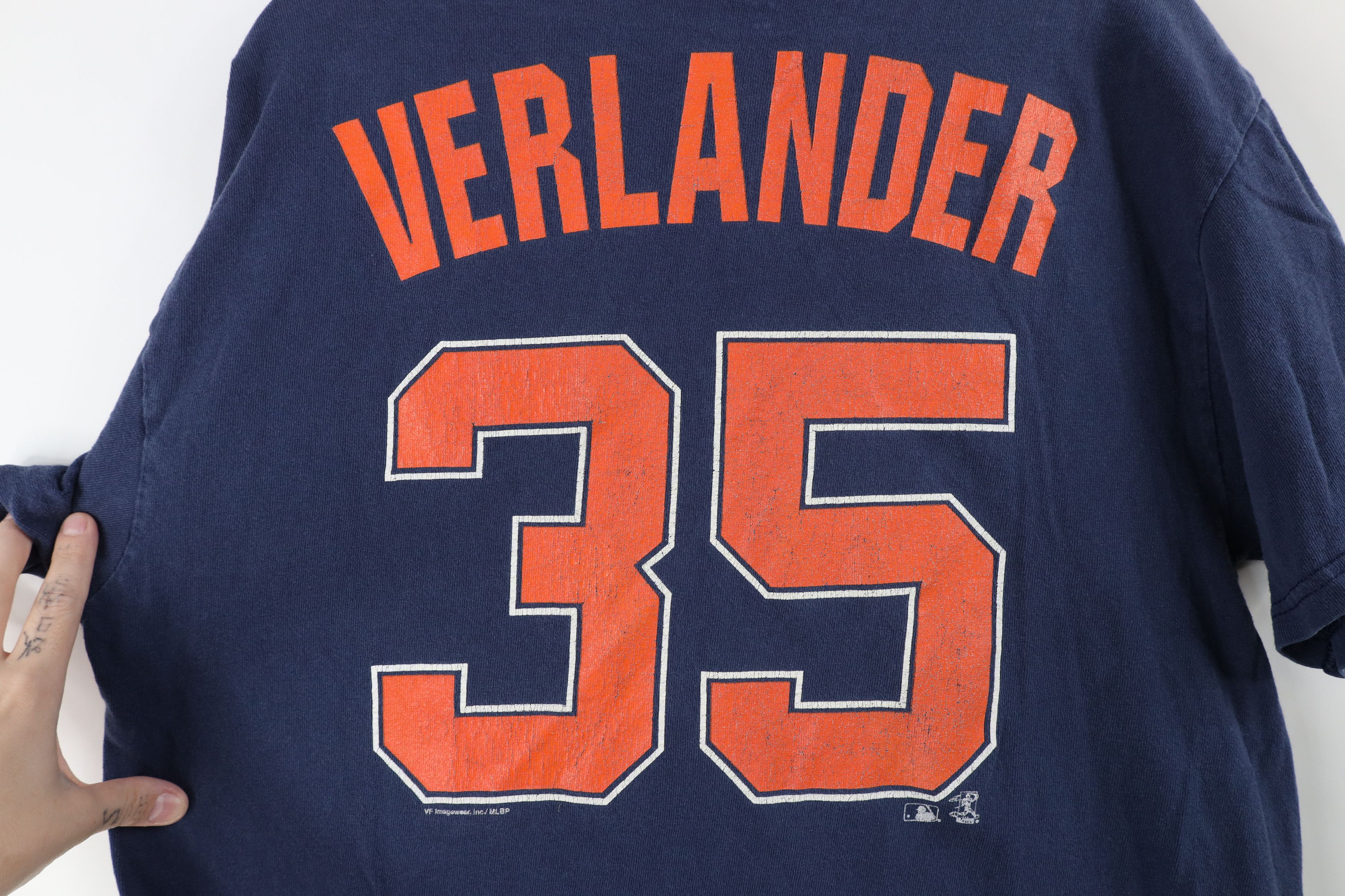 Vintage Vintage Verlander Detroit Tigers Baseball Jersey T-Shirt Size US M / EU 48-50 / 2 - 11 Thumbnail