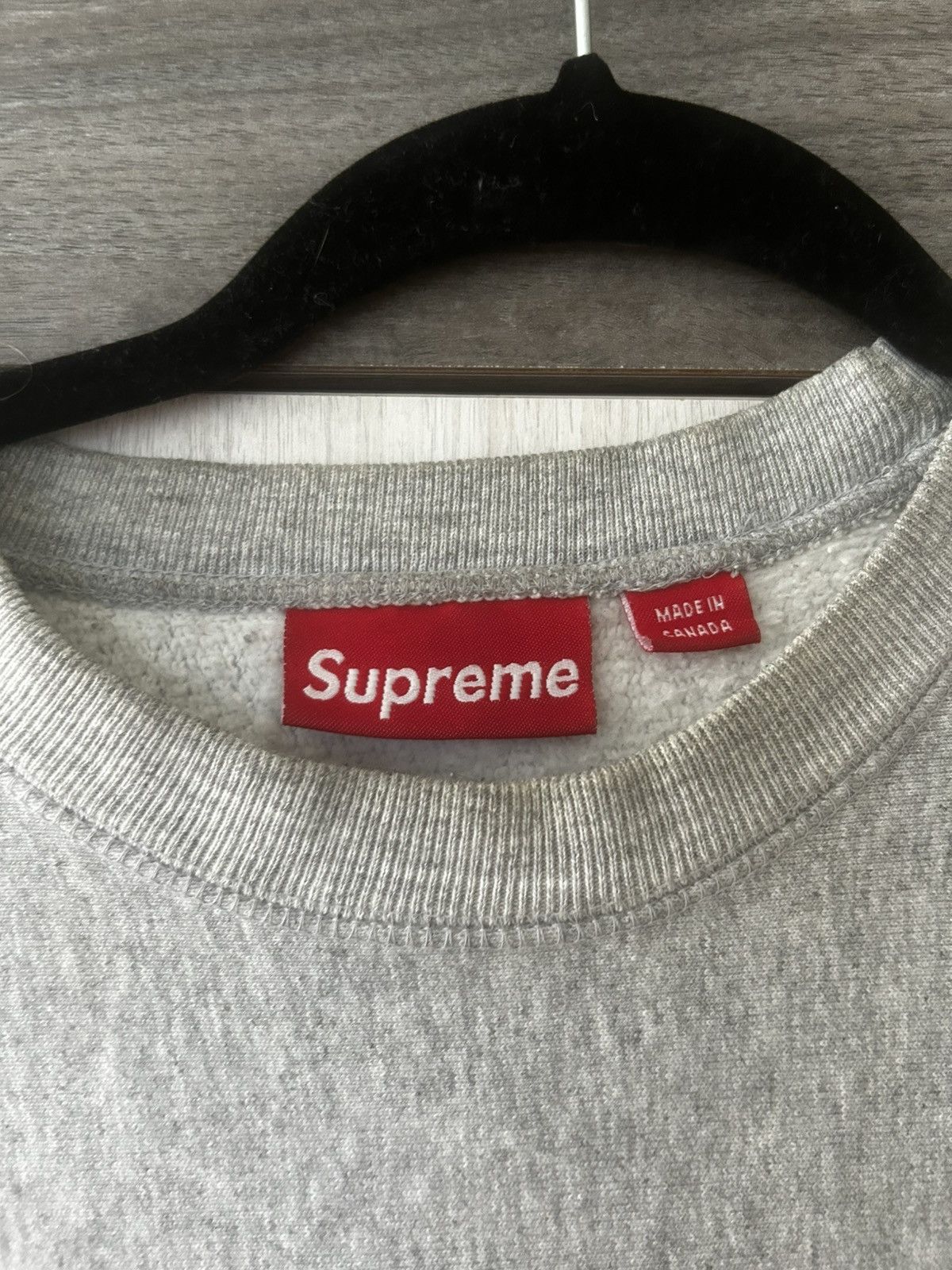 Supreme Supreme 2003 Silver on Grey Box Logo Size US L / EU 52-54 / 3 - 3 Thumbnail