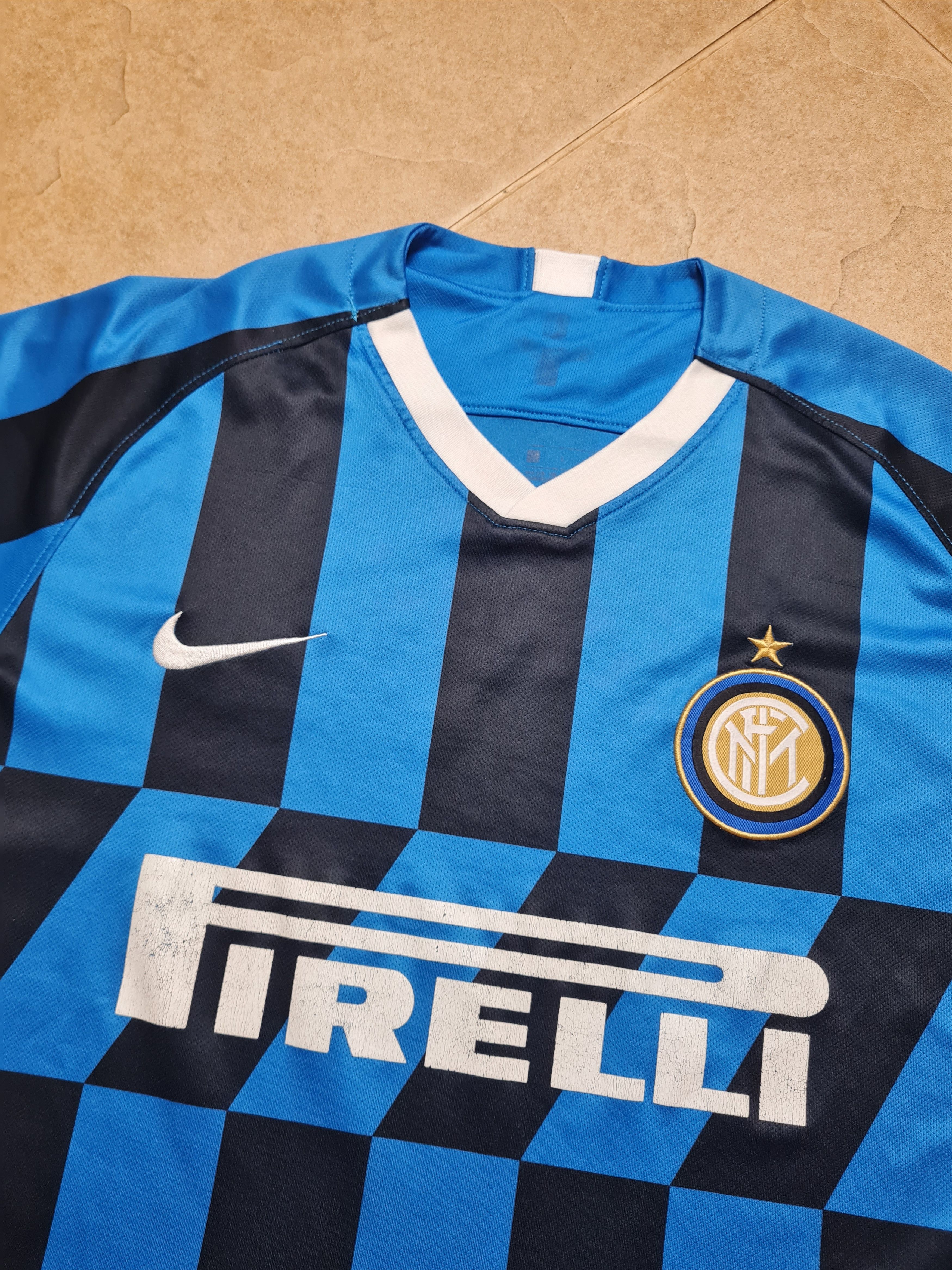 Nike Soccer Jersey Inter Milan 2018/19 Home Nike Football Shirt Size US M / EU 48-50 / 2 - 2 Thumbnail