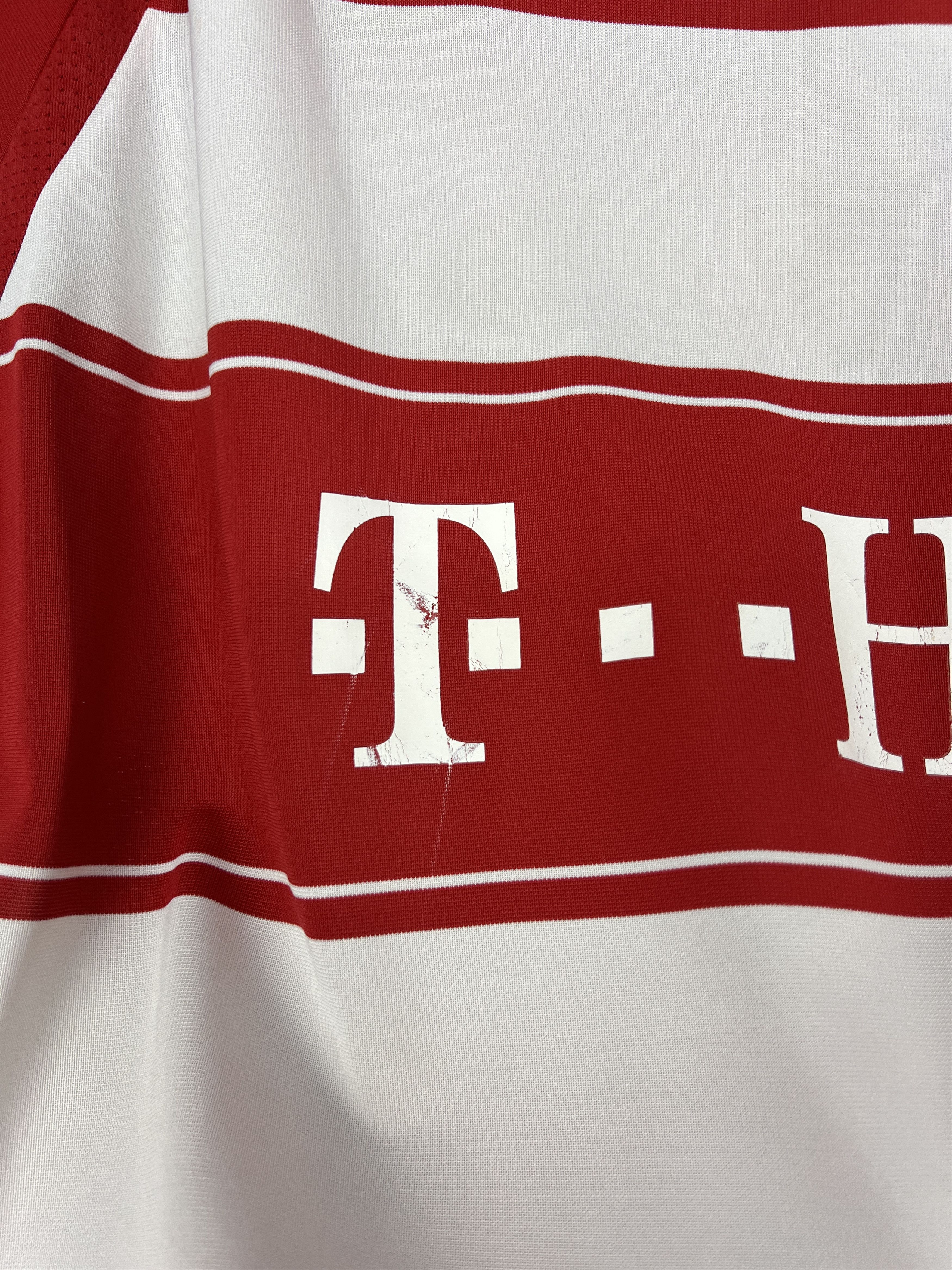 Adidas Bayern Munich Home football shirt 2007 Soccer Adidas Jersey Size US XXL / EU 58 / 5 - 3 Thumbnail