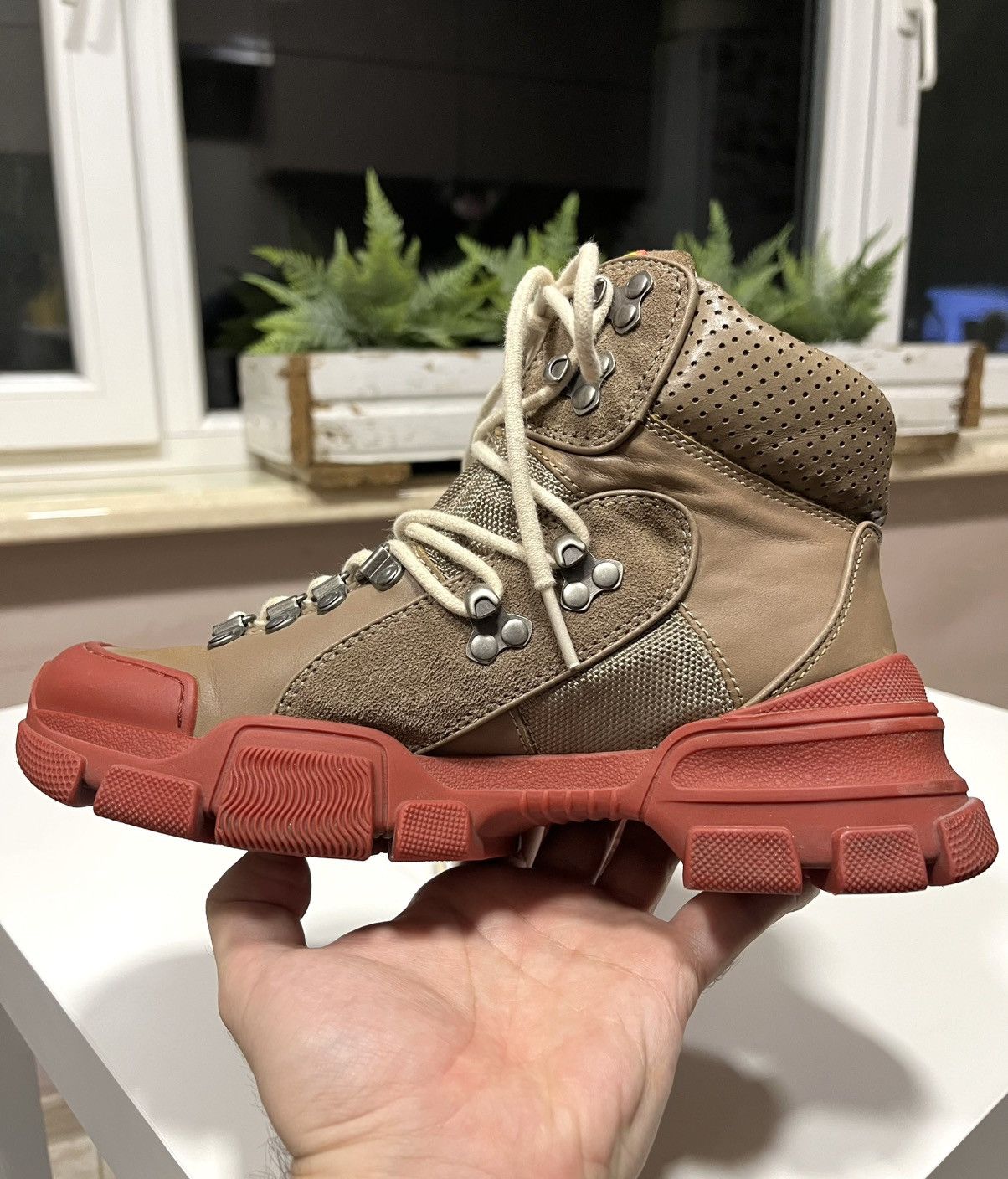 Gucci Ace Logo Sega Sneakers ☆0% TAX☆ GUCCI SPORT FLASHTRACK