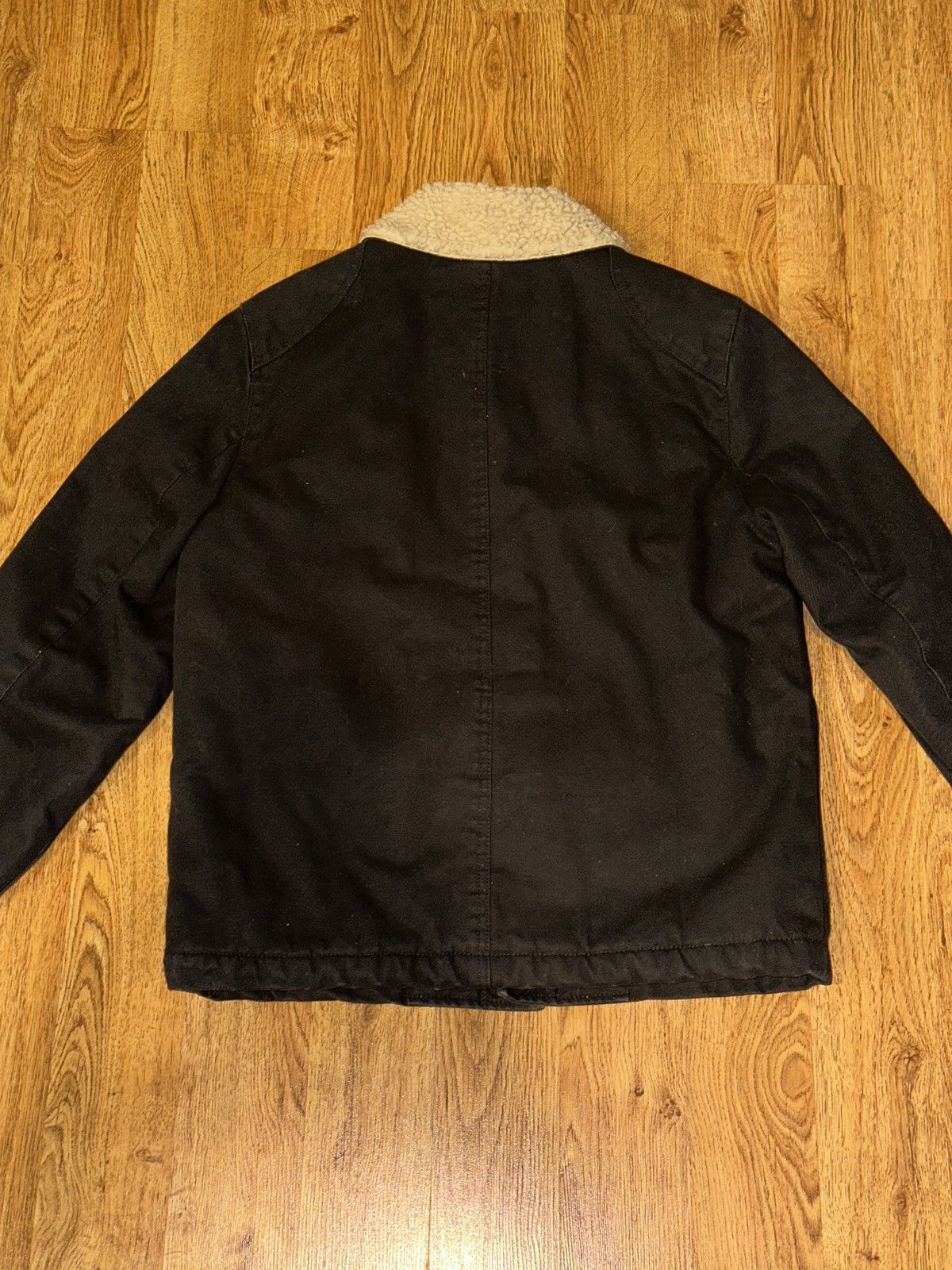 J.Crew J.Crew Factory Boulder Jacket Sherpa Lining Black Mens Small Size US S / EU 44-46 / 1 - 4 Thumbnail
