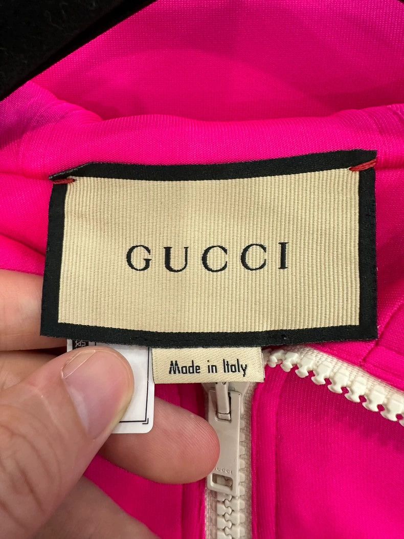 Gucci Gucci White double G big logo rose red hoodie 2501-Nextarro Size US XXS / EU 40 - 5 Thumbnail