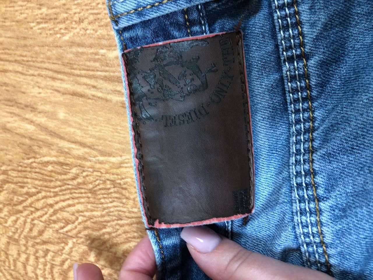 Diesel × Japanese Brand Crazy Crash Dirty Baggy Faded Jean Japan Avant Garde Style Size US 36 / EU 52 - 14 Thumbnail