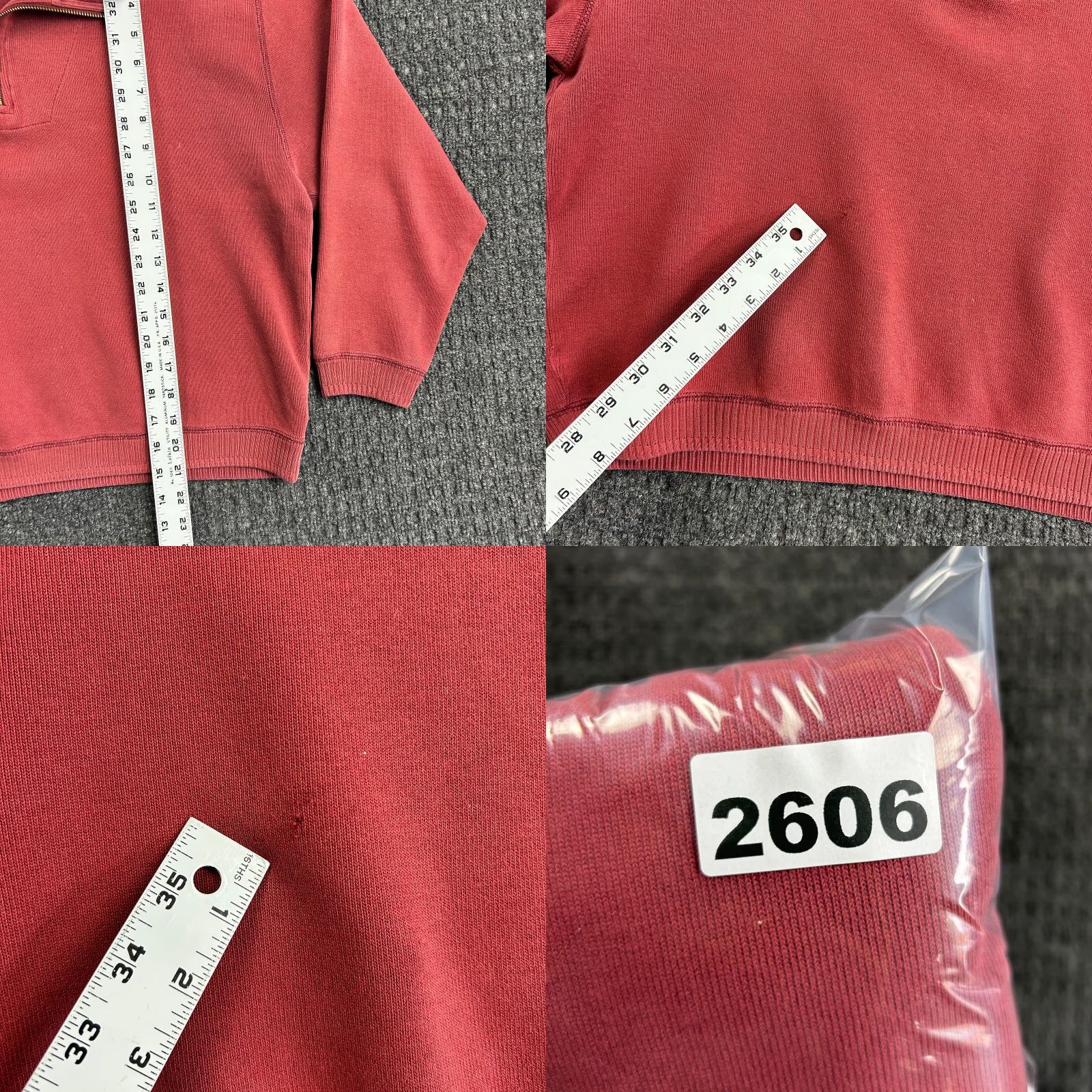 Tommy Bahama VINTAGE Tommy Bahama Sweatshirt 1/4 Zip Pullover XS Women Red Beach Casual Shirt Knit Size XS / US 0-2 / IT 36-38 - 8 Thumbnail