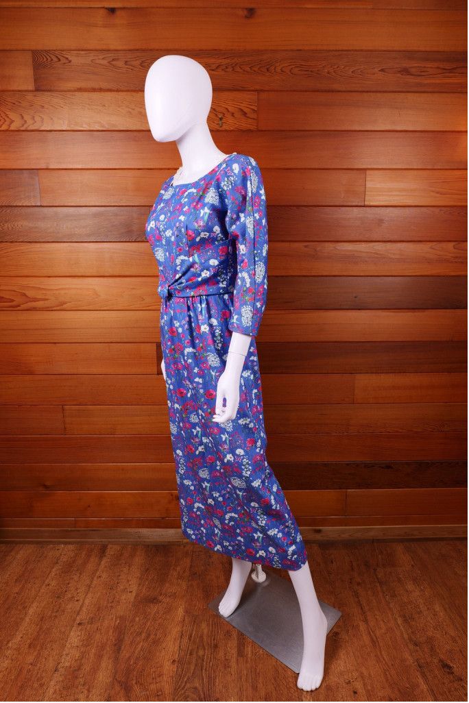 Vintage Vintage women’s hand made 1970’s floral dress medium Size M / US 6-8 / IT 42-44 - 4 Thumbnail