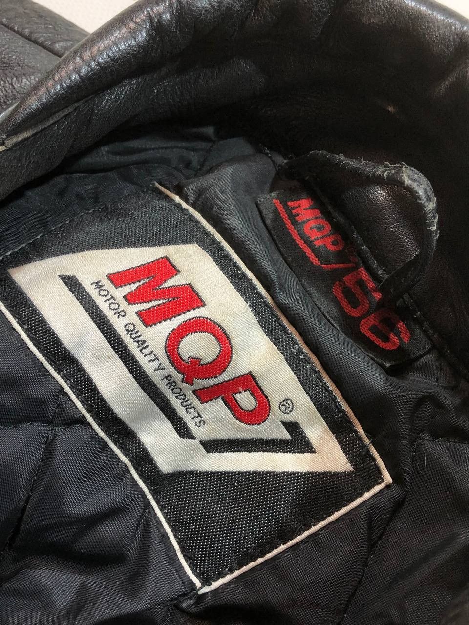 Other MQP Racing Moto Leather Jacket Vintage Black Style Size US L / EU 52-54 / 3 - 12 Thumbnail