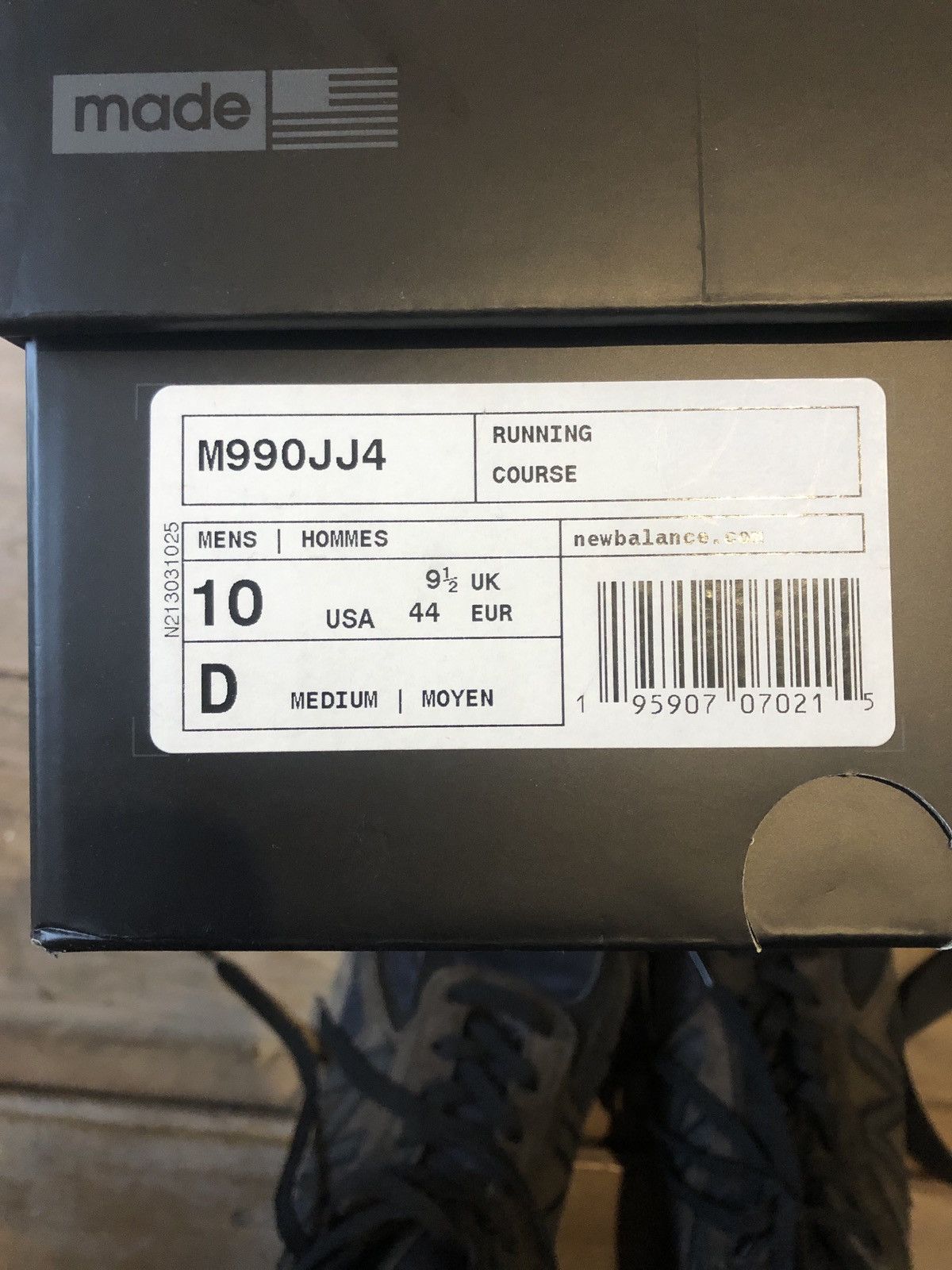JJJJound × New Balance New Balance x JJJound - M990JJ4 Size US 10.5 / EU 43-44 - 8 Thumbnail