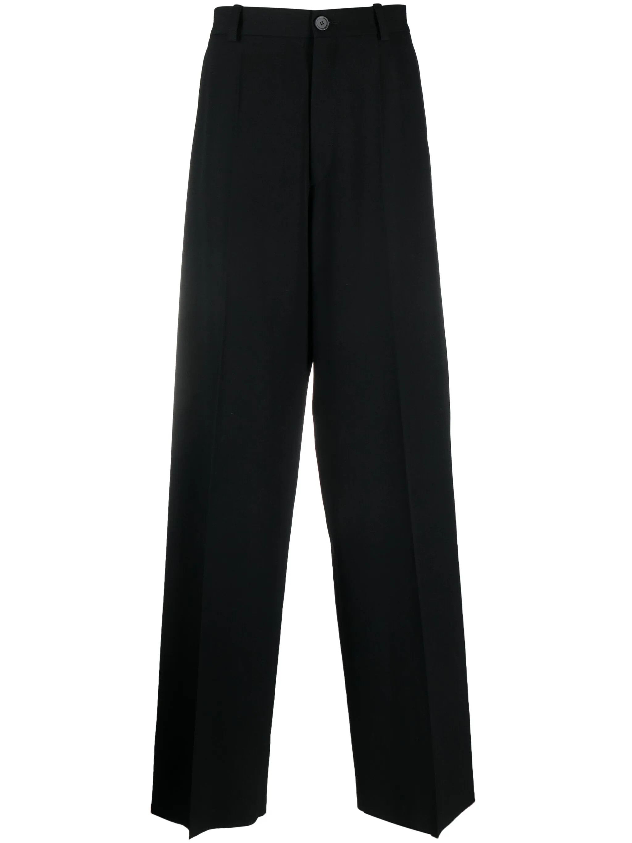 Balenciaga Black Viscose Palazzo Pant | Grailed