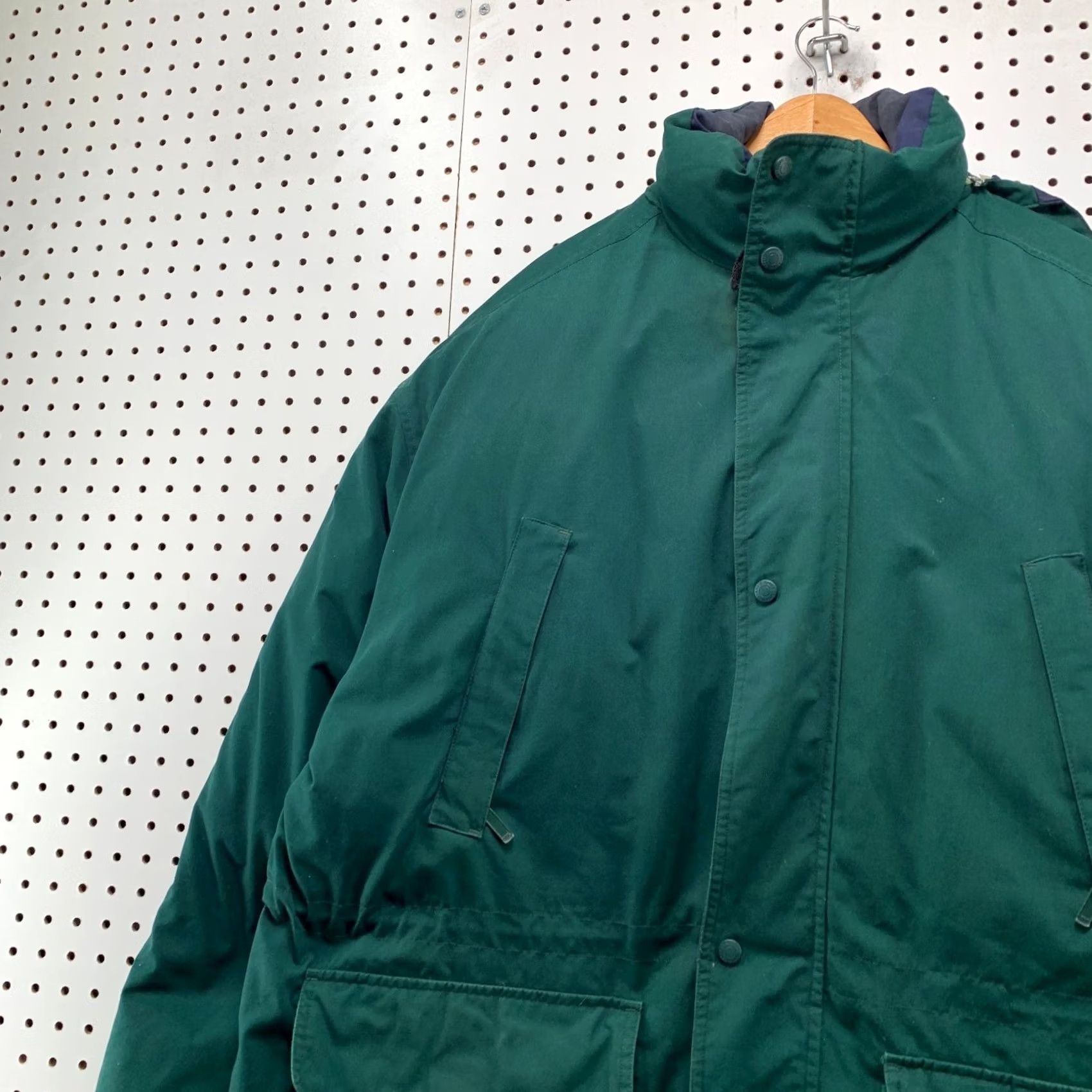Eddie Bauer VINTAGE Eddie Bauer Parka Down Jacket Mens Large Green Ridgeline Hooded Puffer Size US L / EU 52-54 / 3 - 4 Thumbnail