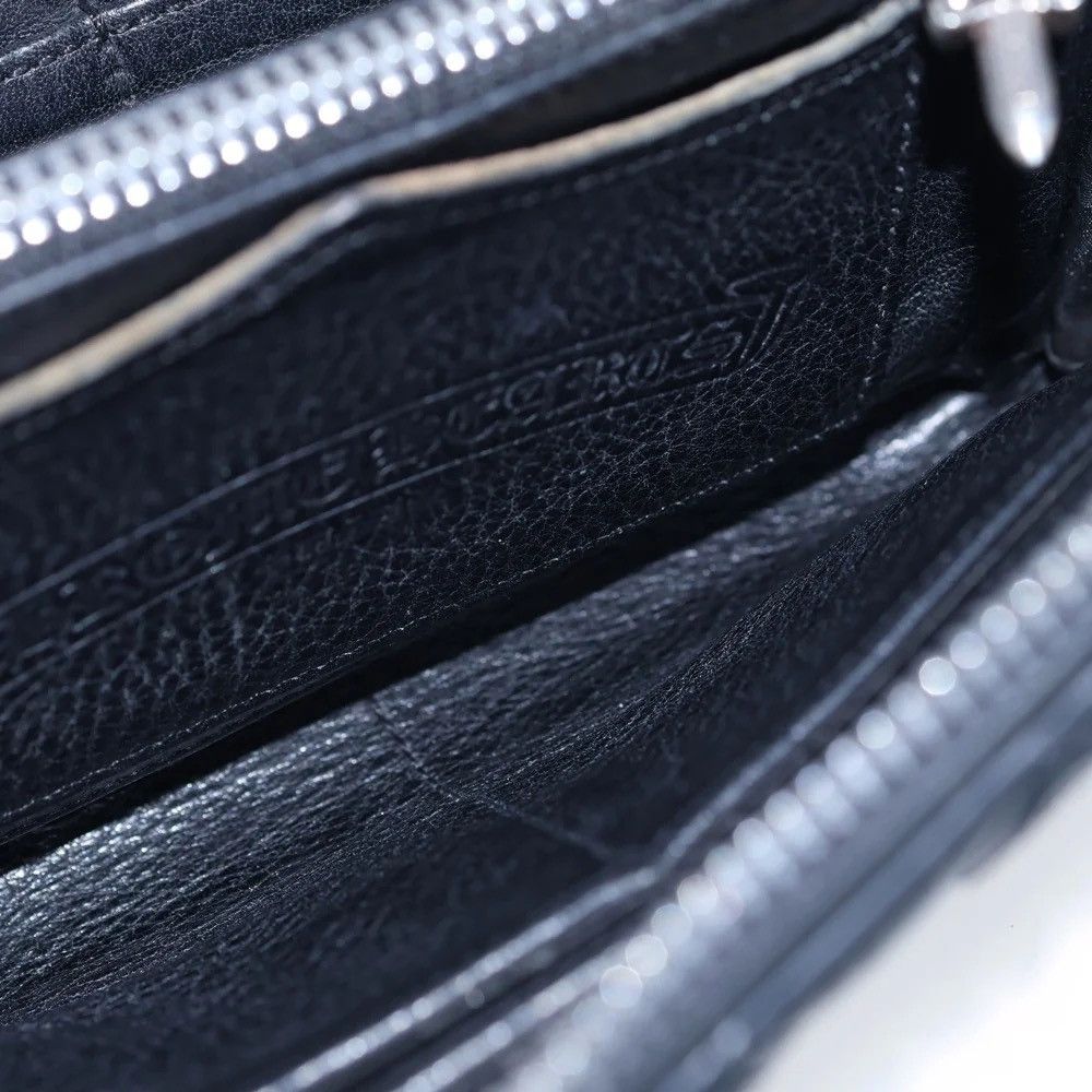 Chrome Hearts Chrome Hearts cemetery cross leather patch wallet Size ONE SIZE - 4 Thumbnail