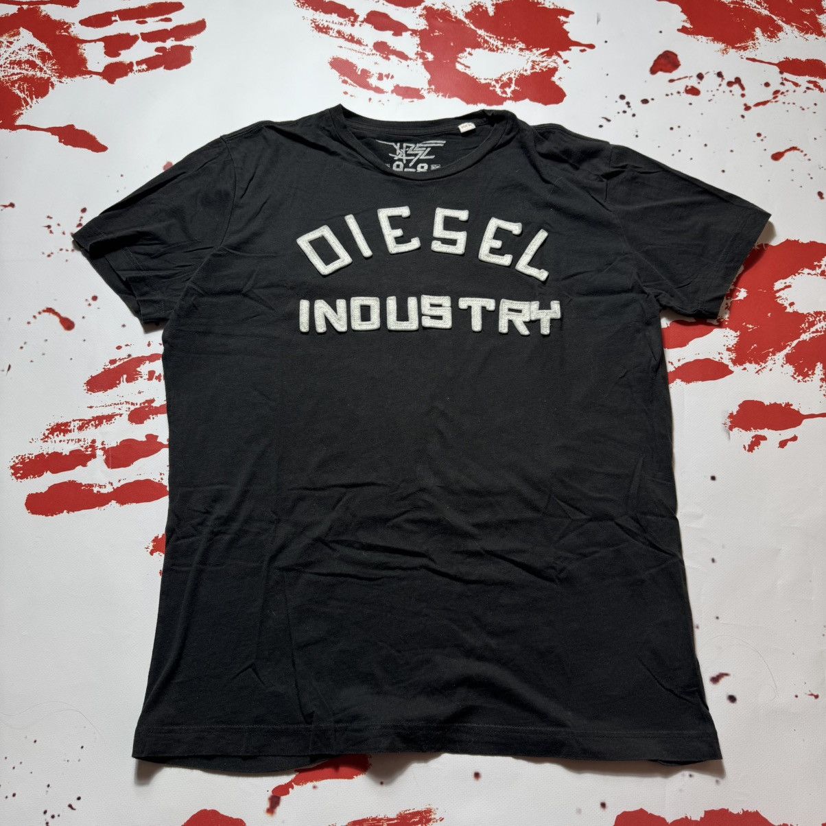 Diesel × Vintage vintage 90s diesel inous try big logo t shirt y2k Size US M / EU 48-50 / 2 - 1 Thumbnail