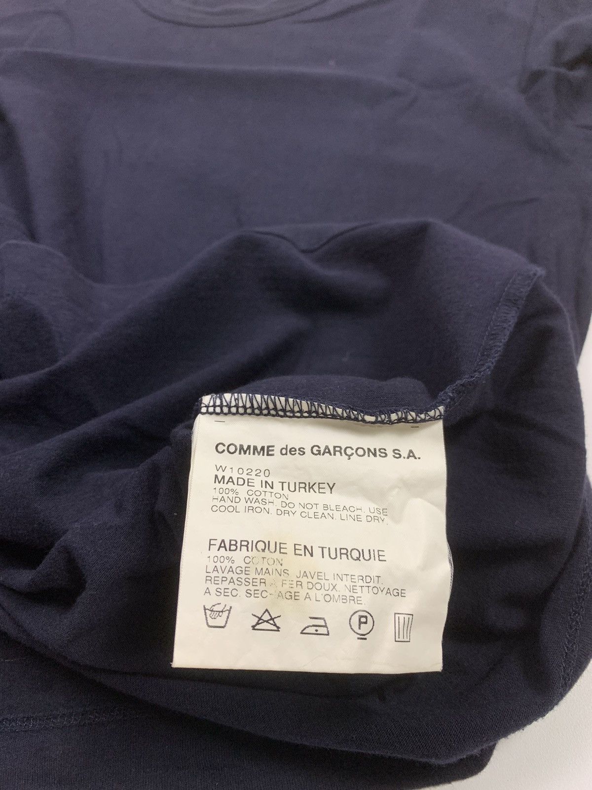 Comme des Garcons × Hysteric Glamour × Japanese Brand Comme Des Garcons shirt blank style punk Size US M / EU 48-50 / 2 - 4 Thumbnail