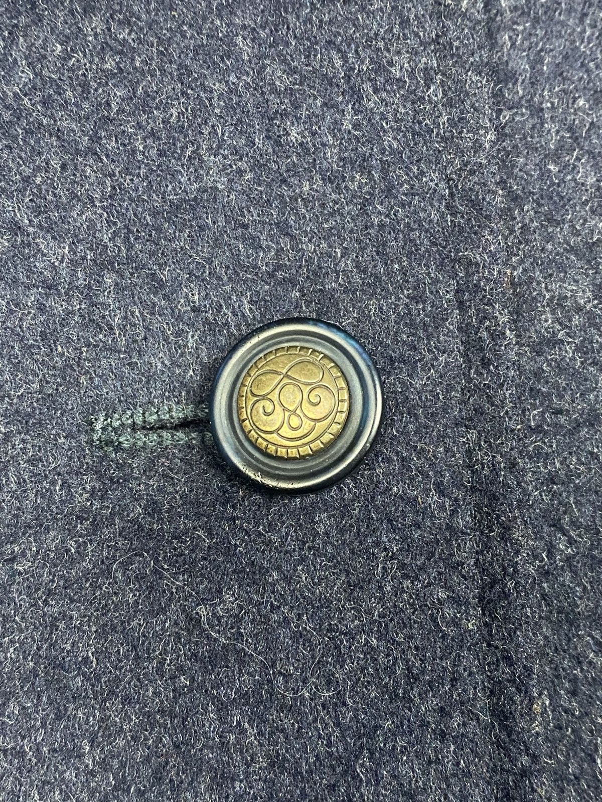 Other Vintage German Loden Wool Long Coat – Made in Germany Size XL / US 12-14 / IT 48-50 - 8 Thumbnail