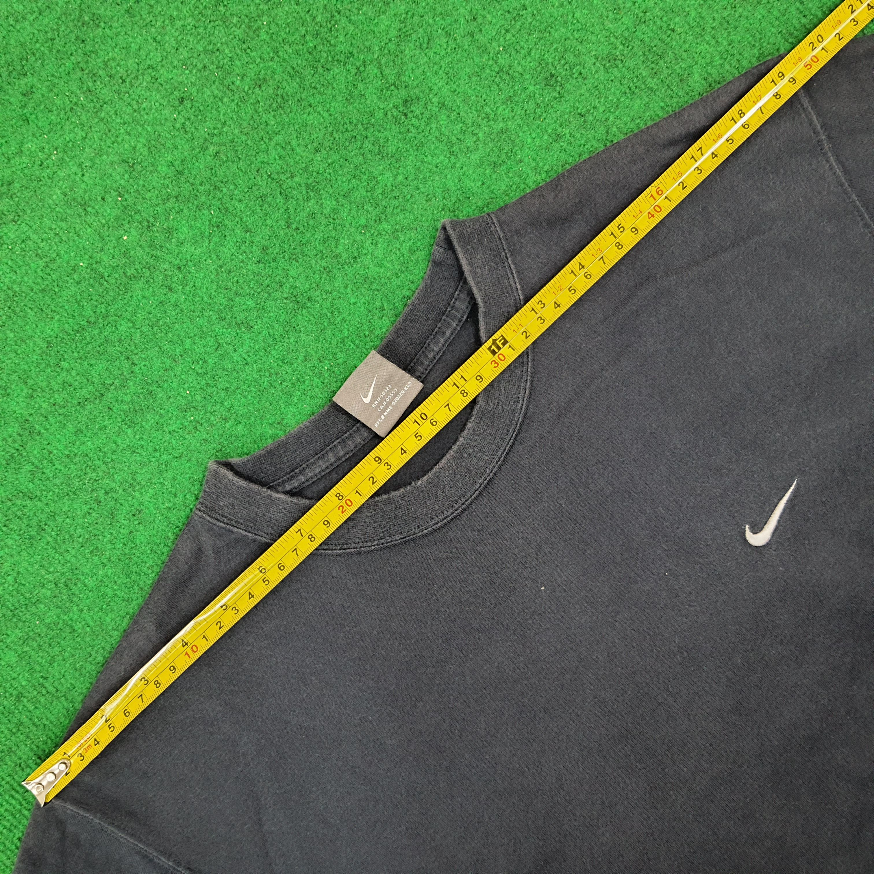 Nike × Vintage Vintage Nike Long Sleeve Embroidery Swoosh Tshirt Size US M / EU 48-50 / 2 - 10 Thumbnail