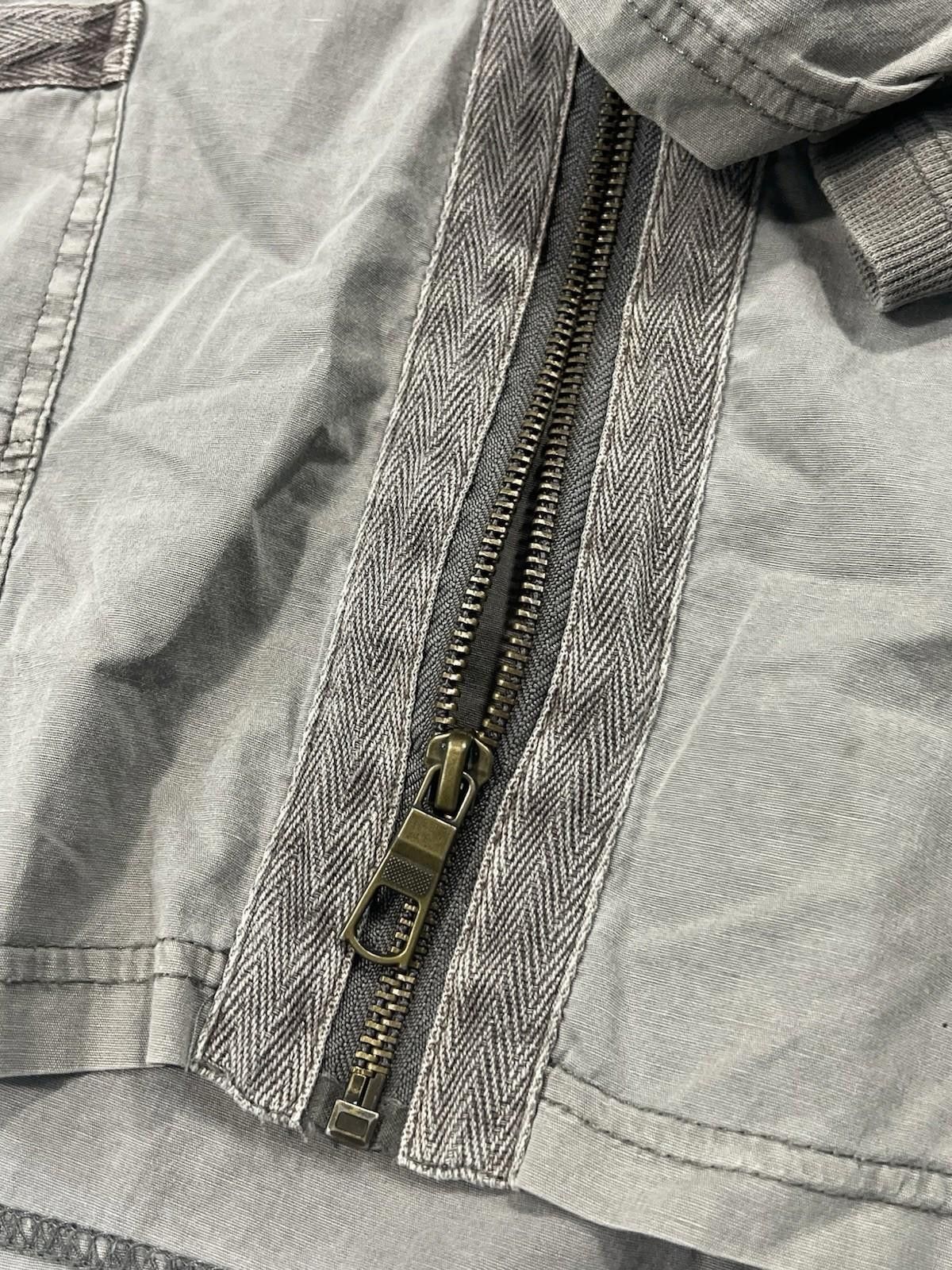 Xavier Wulf / Hollow Squad XCVI - Utility Zip Jacket Hoodie Mesh Panels Taupe Woman #8 Size XL / US 12-14 / IT 48-50 - 4 Thumbnail