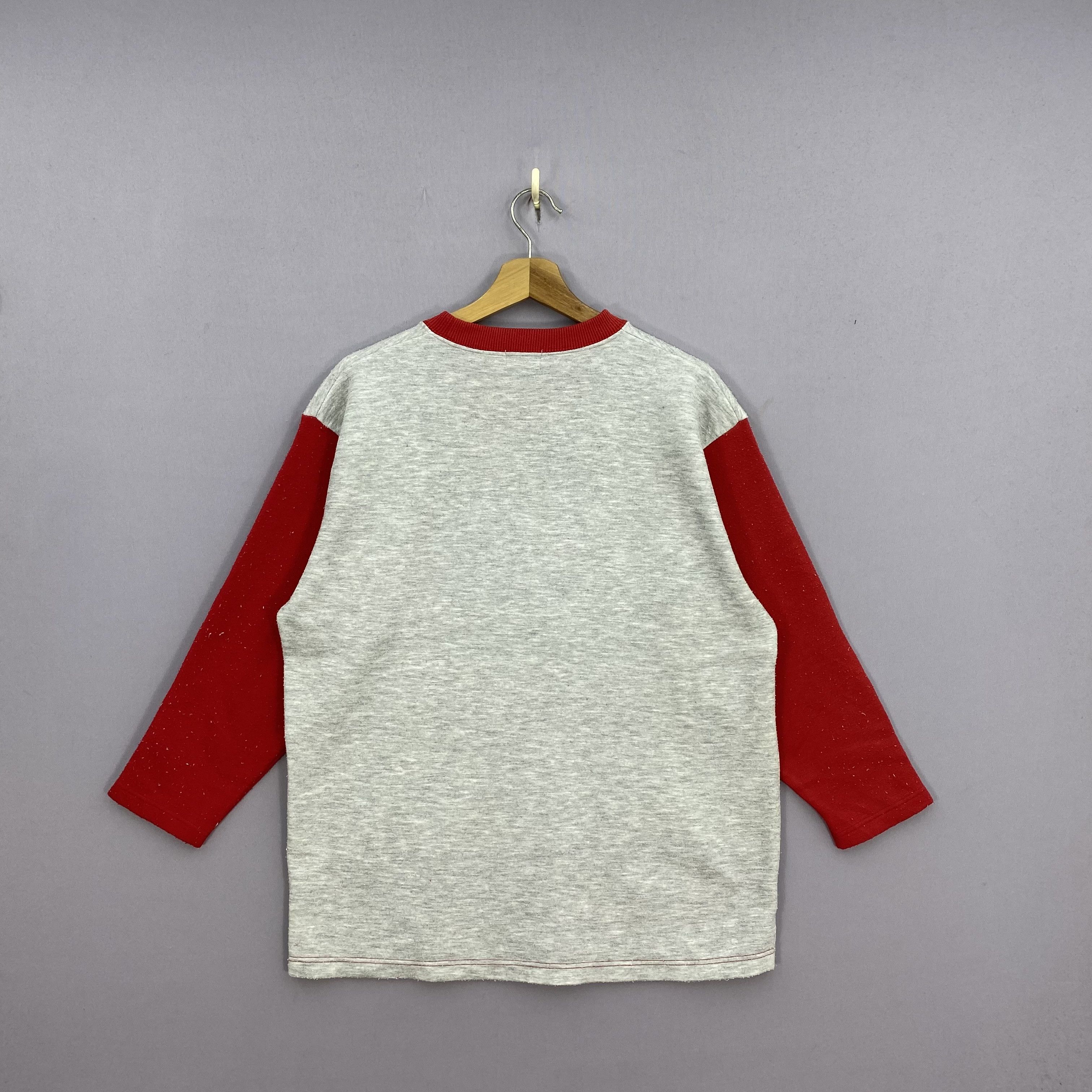 Disney Vintage 80s Mickey Mouse Sweater Walt Disney Sweatshirt Size US L / EU 52-54 / 3 - 2 Thumbnail