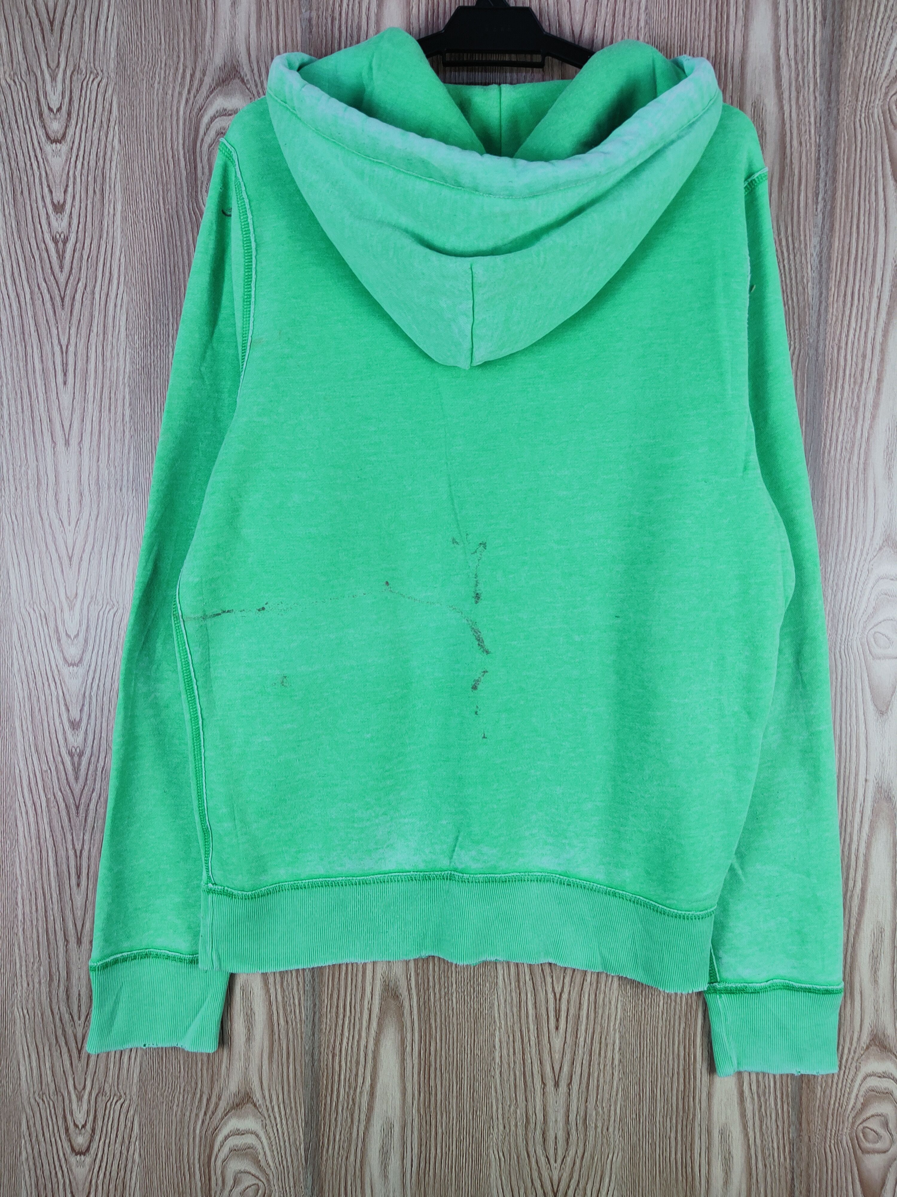 Abercrombie & Fitch × Vintage Abercrombie & Fitch Light Green Vintage Hoodie Sweatshirts Size US XXL / EU 58 / 5 - 8 Thumbnail