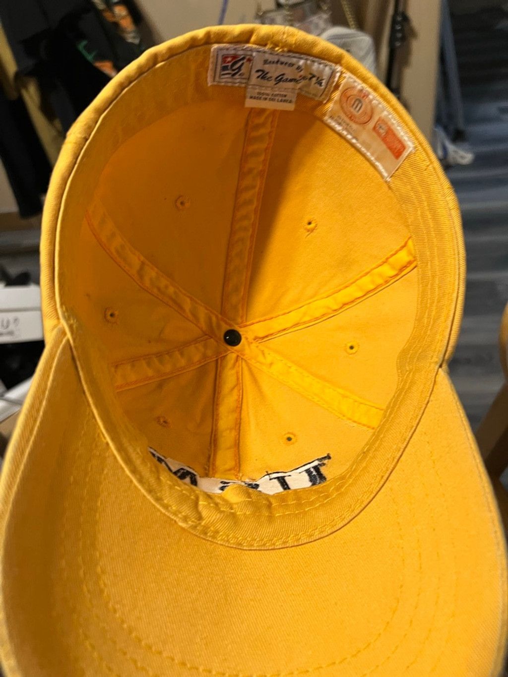 The Game Men's The Game Yellow Southern Miss Baseball Cap One Size Size ONE SIZE - 5 Thumbnail