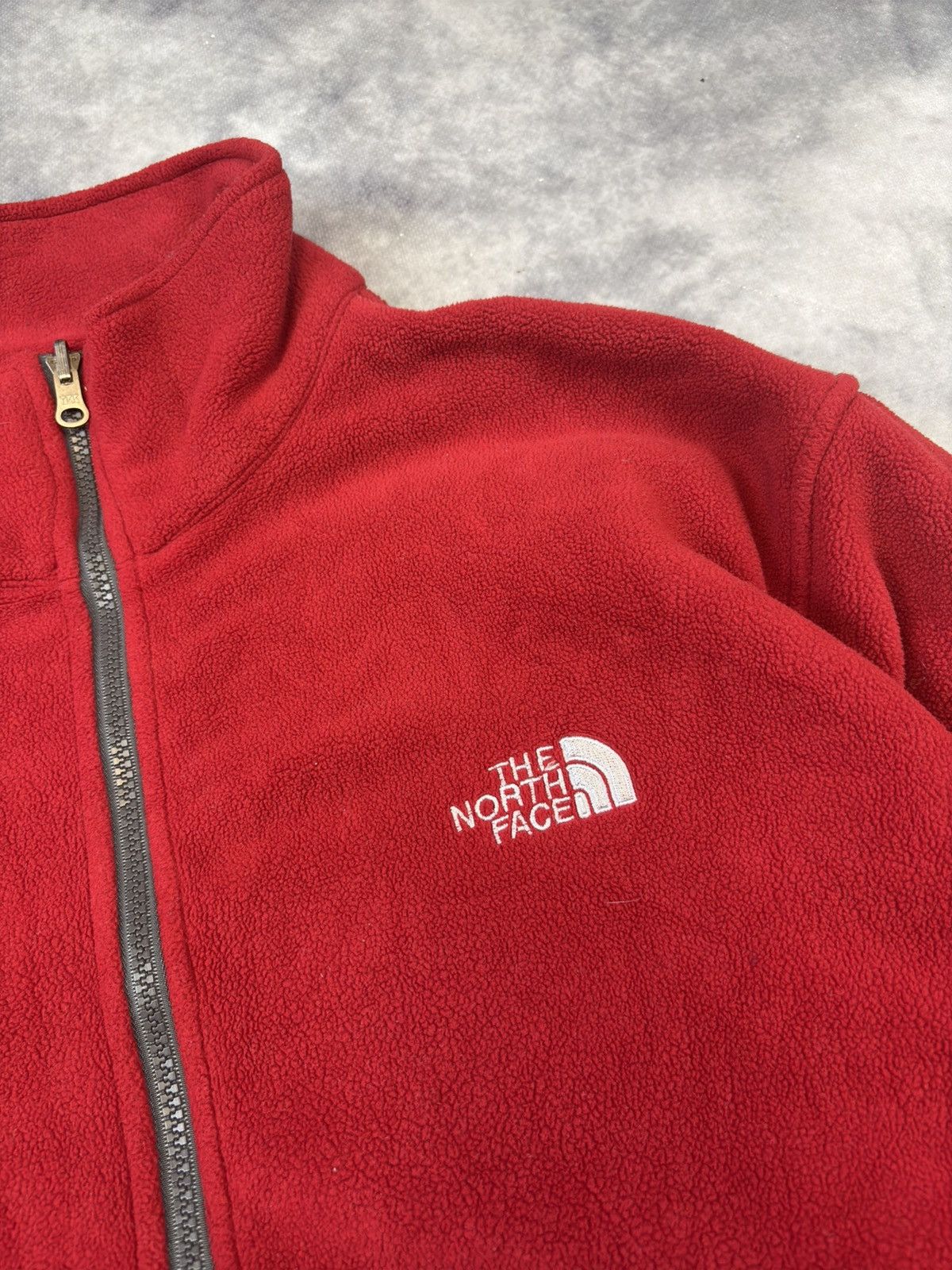 The North Face 💥Y2K THE NORTH FACE OUTDOOR FLEECE ZIP JACKET RED GORPCORE Size US L / EU 52-54 / 3 - 2 Thumbnail