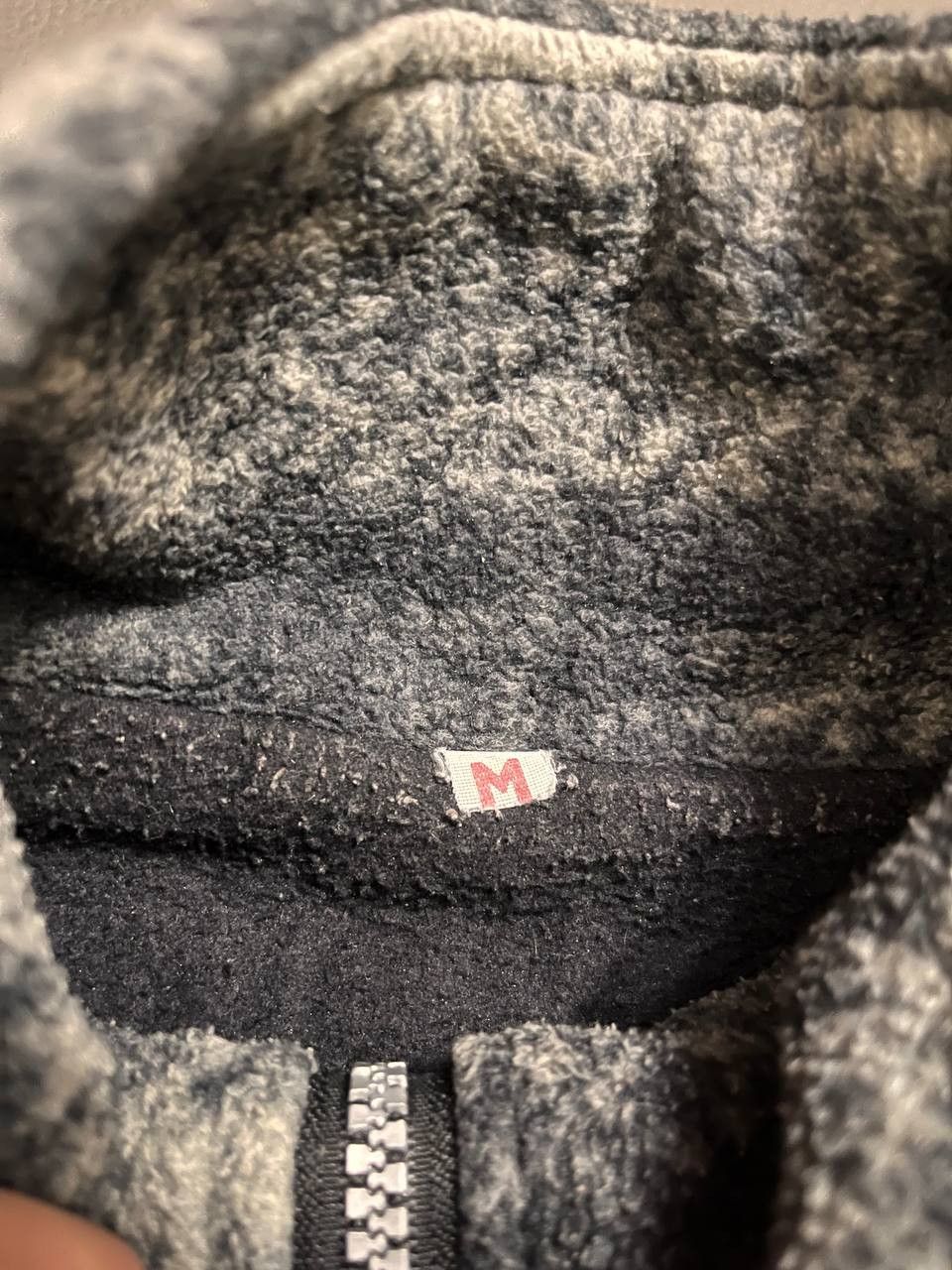Anime × Vintage Vintage Fleece Wolf Print Animals Jacket Size US M / EU 48-50 / 2 - 2 Thumbnail