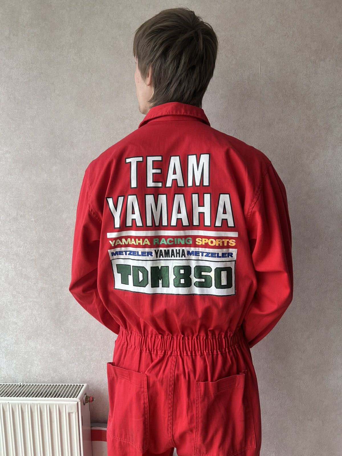 Yamaha Vintage Yamaha Racing Team Coverall Japan Made Size US 34 / EU 50 - 1 Thumbnail