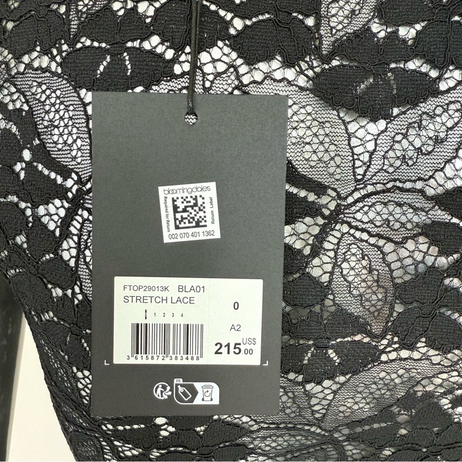 The Kooples NWT!!! The Kooples women laces top size 0 or XS Retail 215$ Size XS / US 0-2 / IT 36-38 - 4 Thumbnail