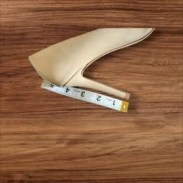 The Unbranded Brand Lady Baer Women Pointed Toe Heels Beige Stilettos Ladies 9 Size US 9 / IT 39 - 3 Thumbnail