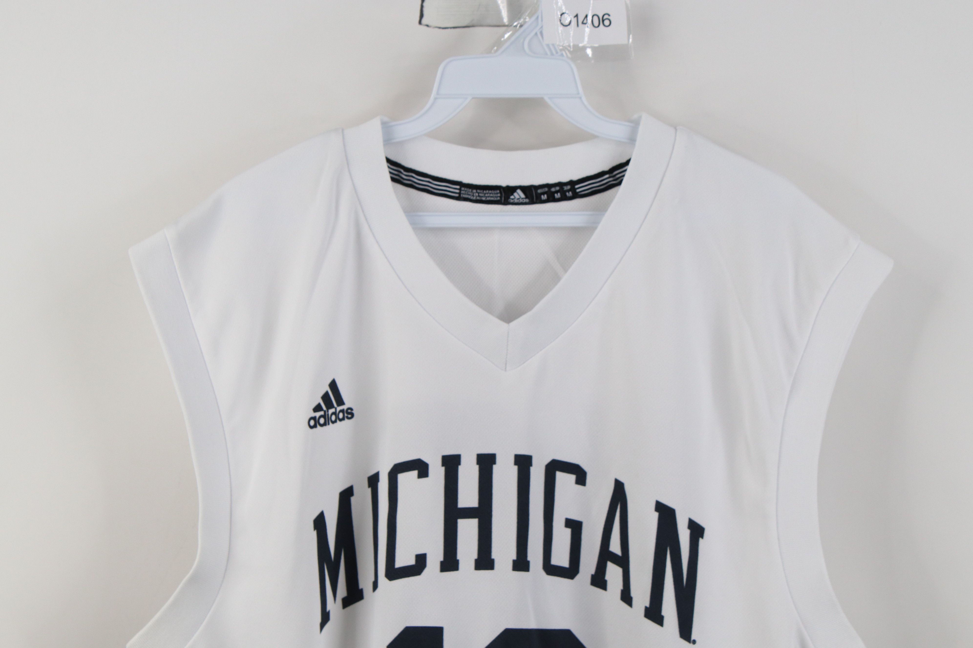 Adidas Adidas Practice Hardaway Jr University of Michigan Jersey Size US M / EU 48-50 / 2 - 2 Thumbnail