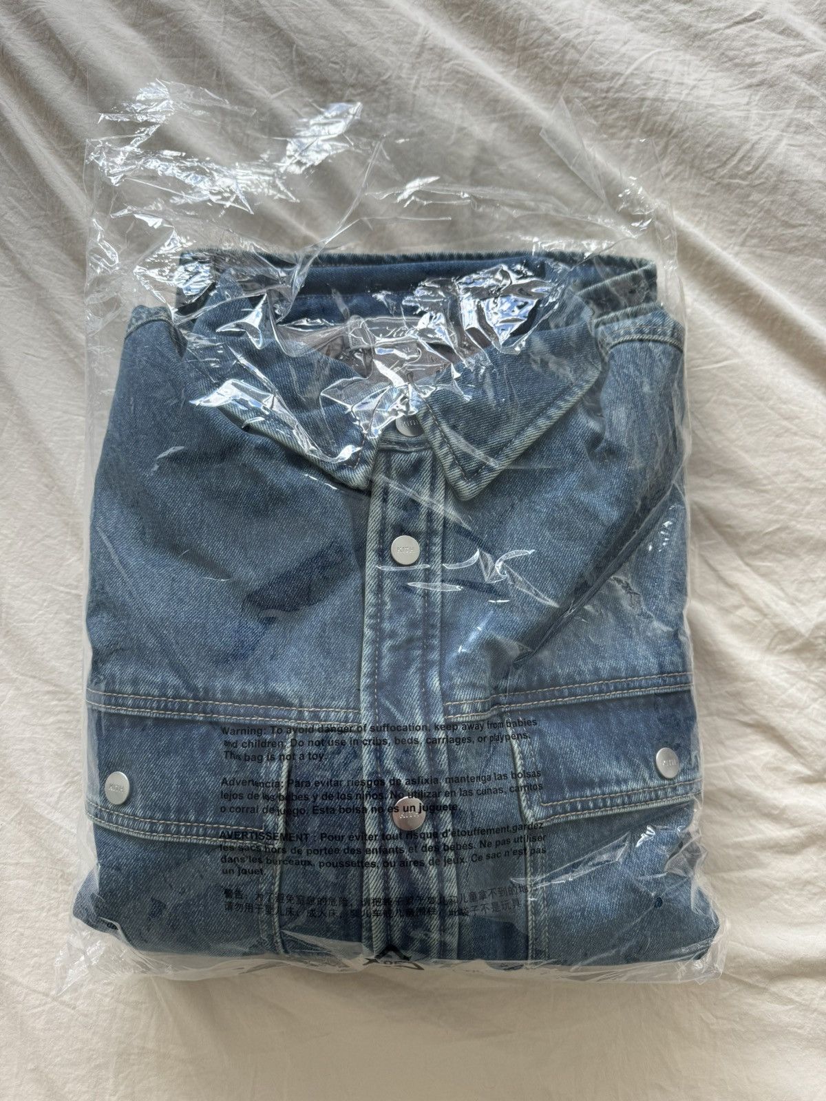 Kith Kith Denim Apollo Shirt Jacket Luka Wash (Size XL) Size US XL / EU 56 / 4 - 10 Thumbnail