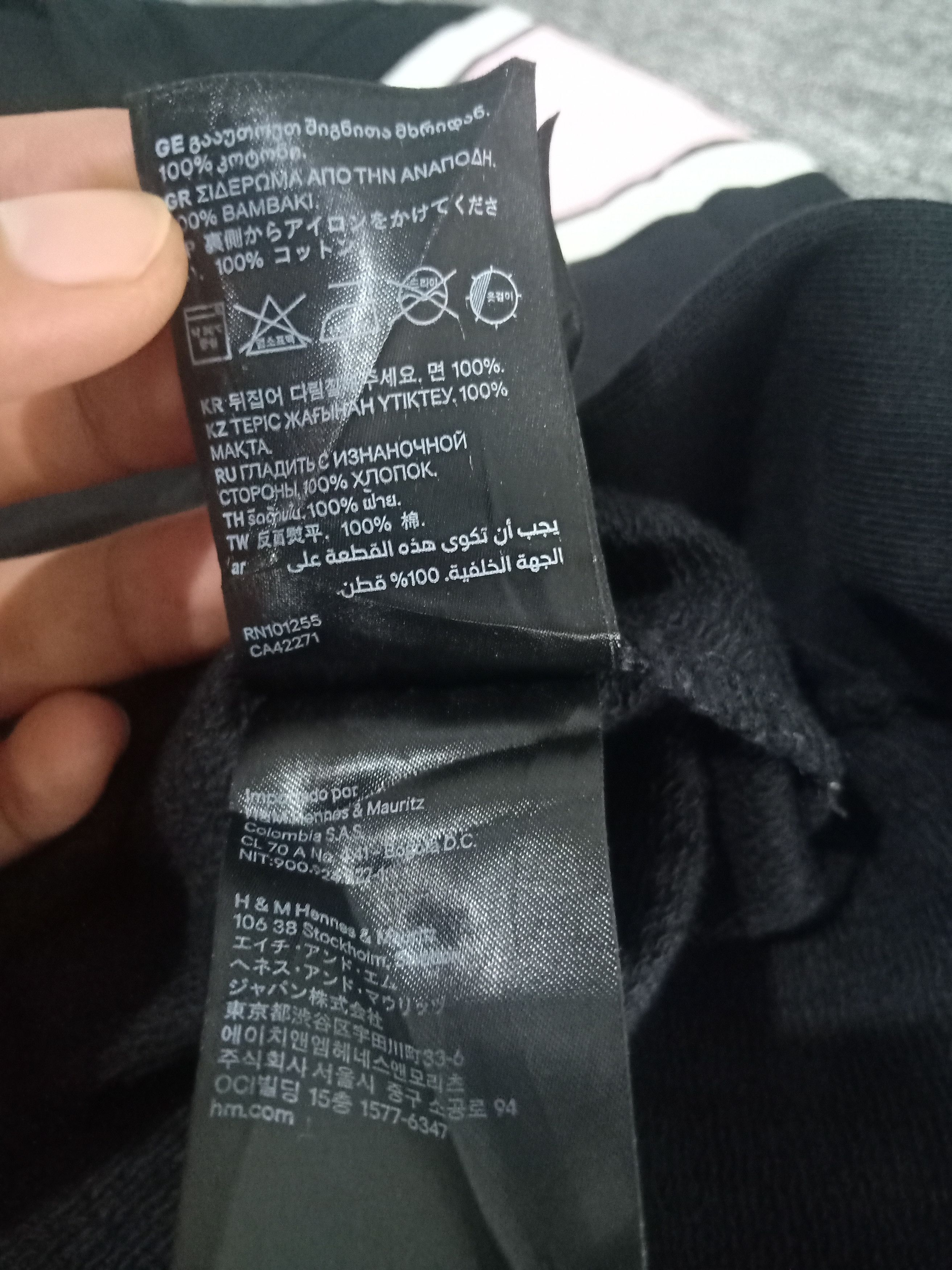 Japanese Brand Cropped Princess 91 Boxy Black Pink Jacket with Hoodie Size L / US 10 / IT 46 - 11 Thumbnail
